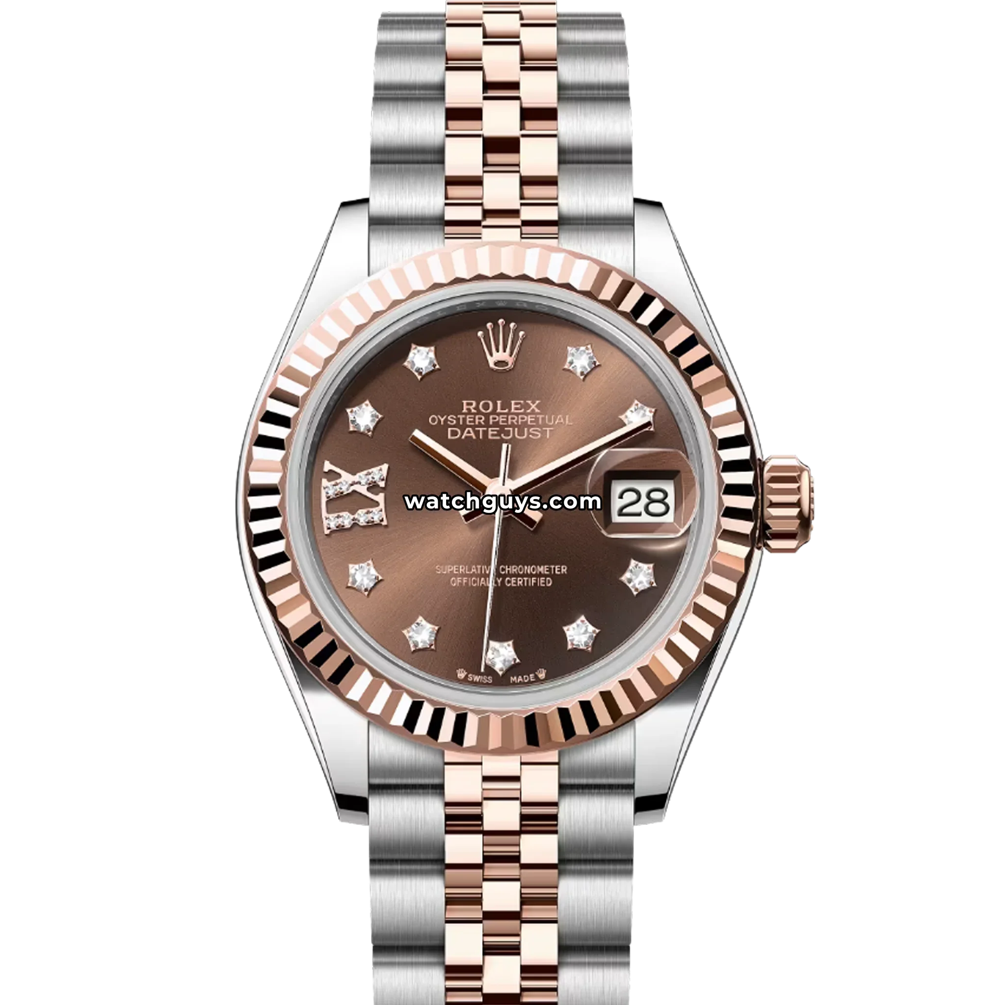 Rolex Datejust 279171 Chocolate Star Diamond Jubilee