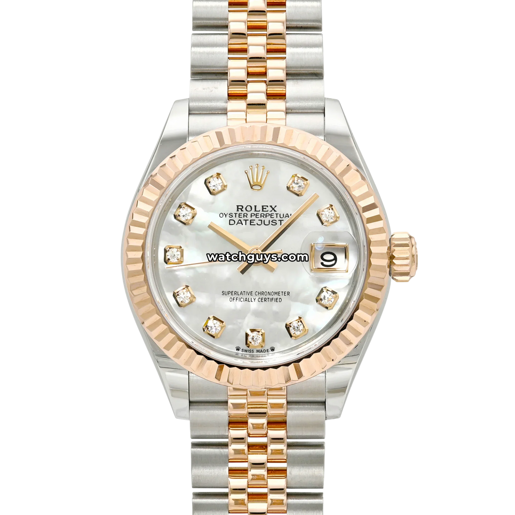 Rolex Datejust 279171 White Mother of Pearl Diamond Jubilee