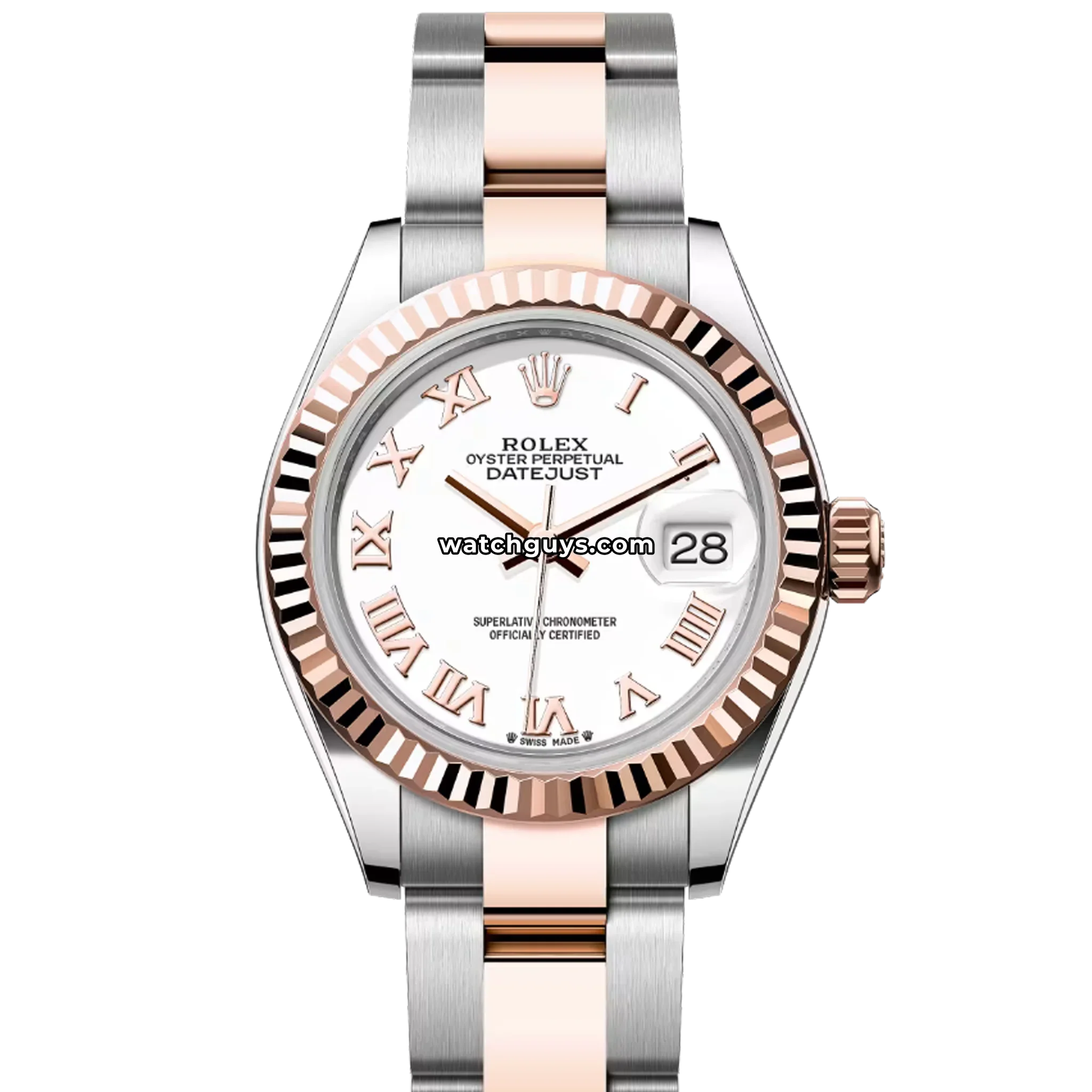 Rolex Datejust 279171 White Roman Oyster