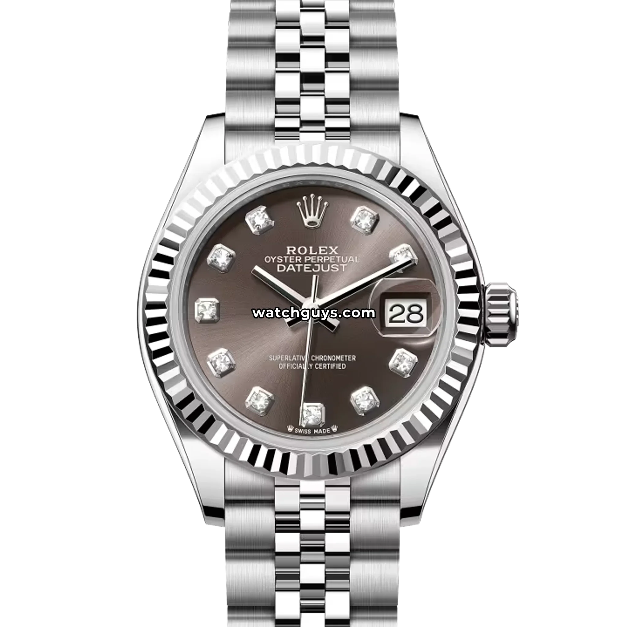 Rolex Datejust 279174 Dark Grey Diamond Jubilee