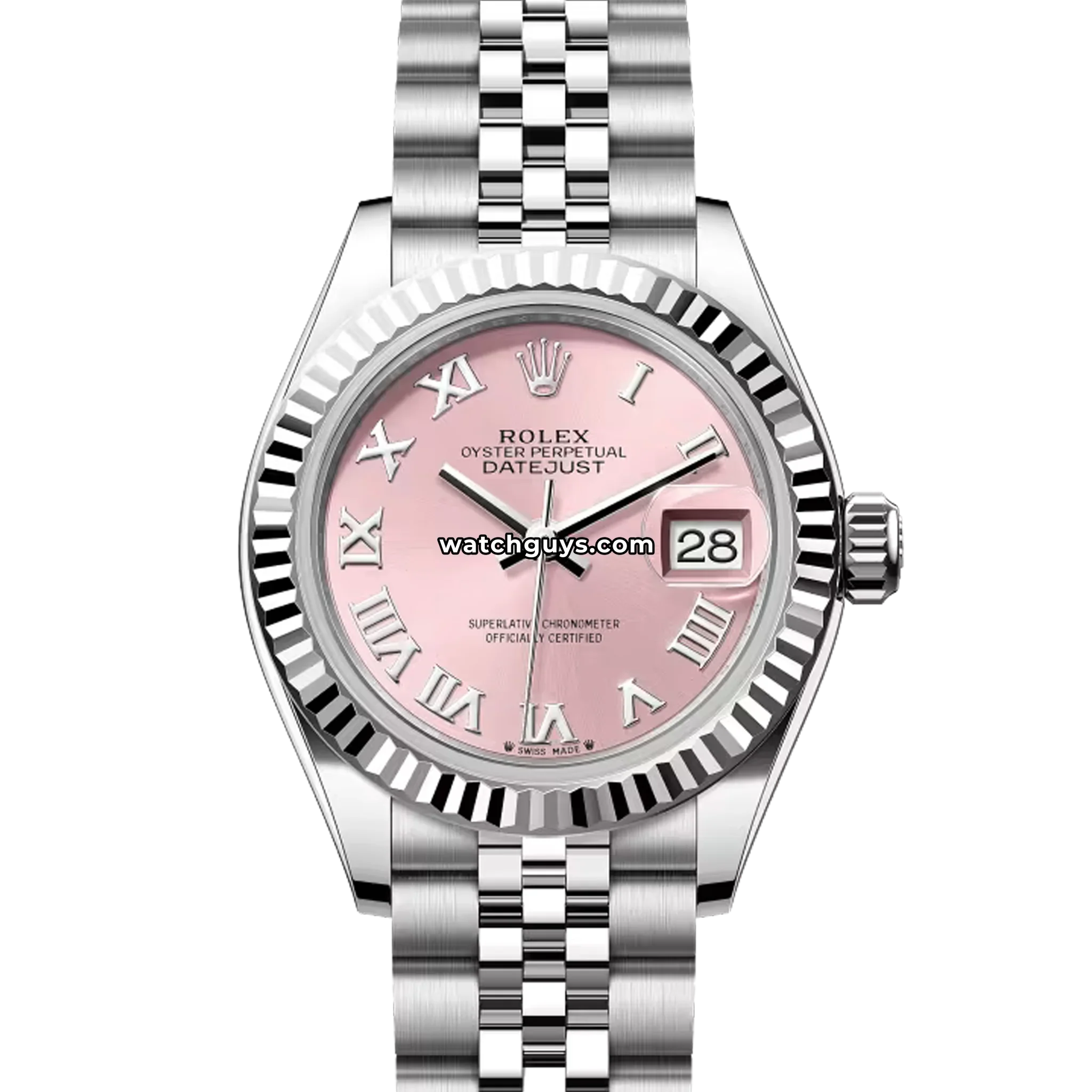Rolex Datejust 279174 Pink Roman Jubilee