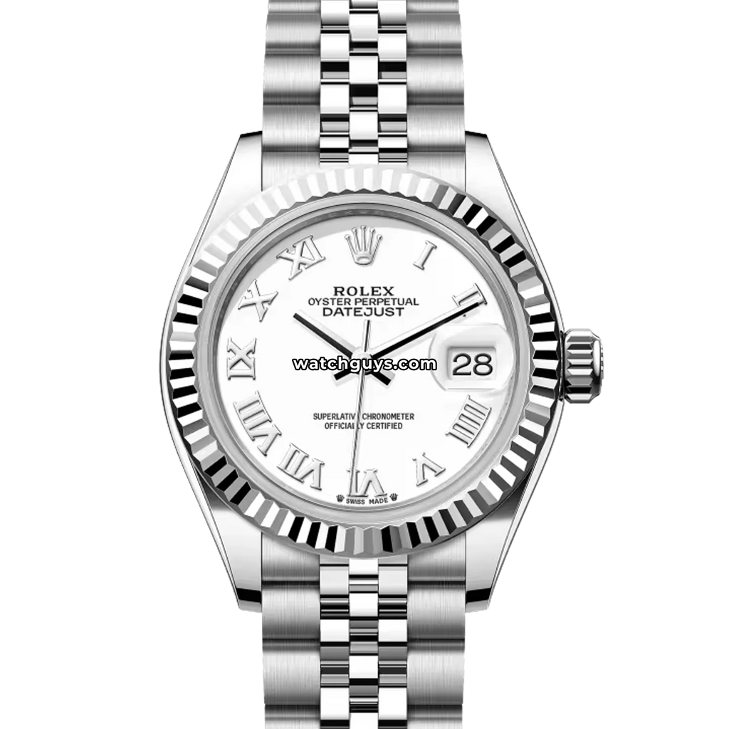 Rolex Datejust 279174 White Roman Jubilee
