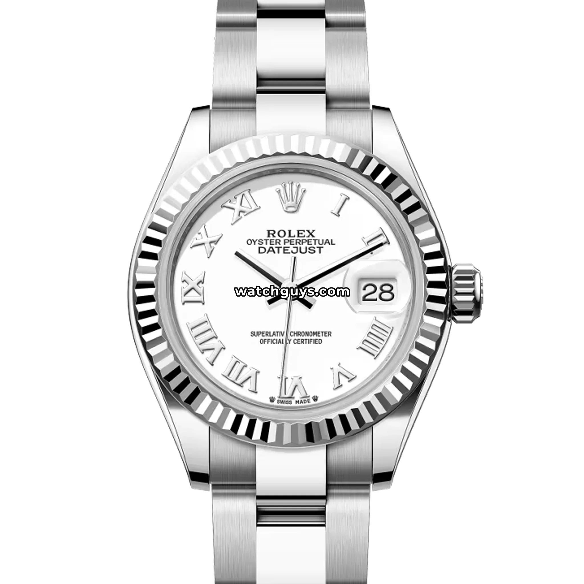 Rolex Datejust 279174 White Roman Oyster