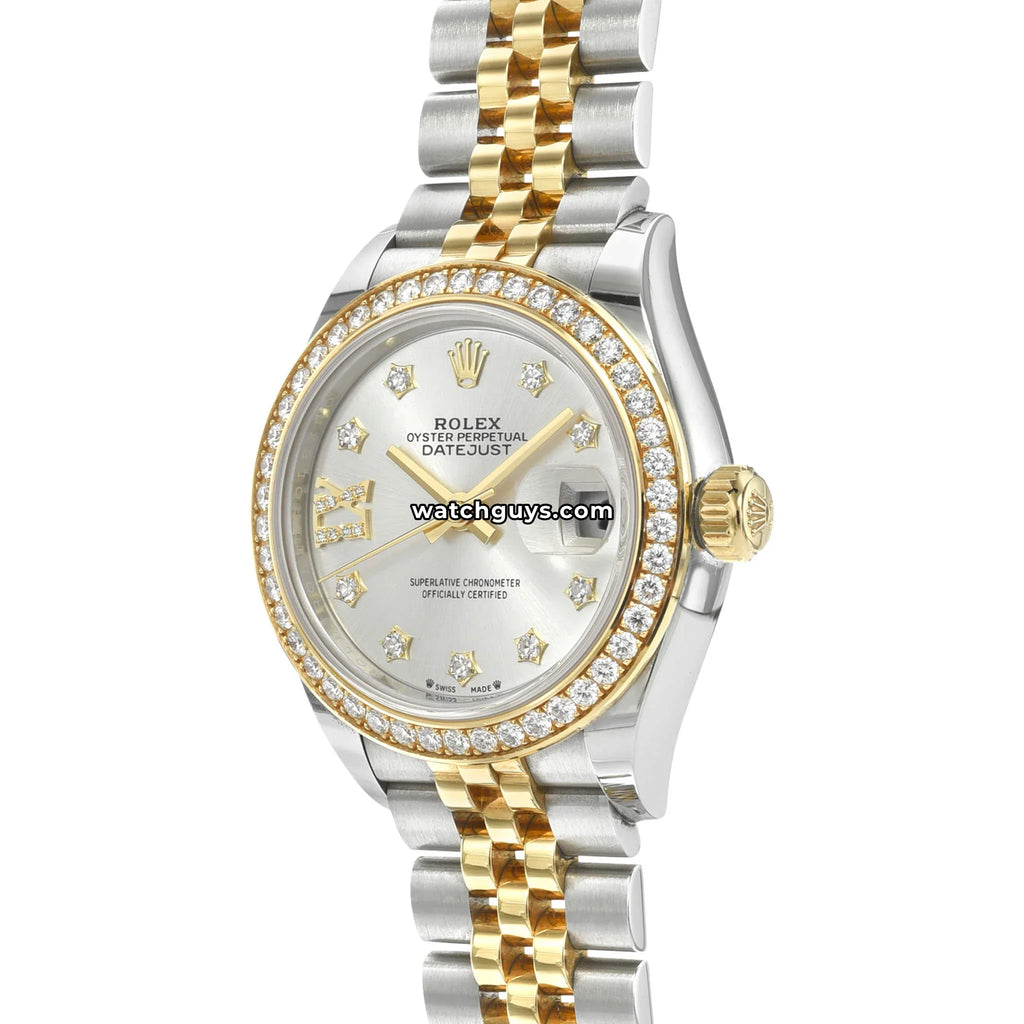 Rolex Datejust 279383RBR Silver Diamond Jubilee