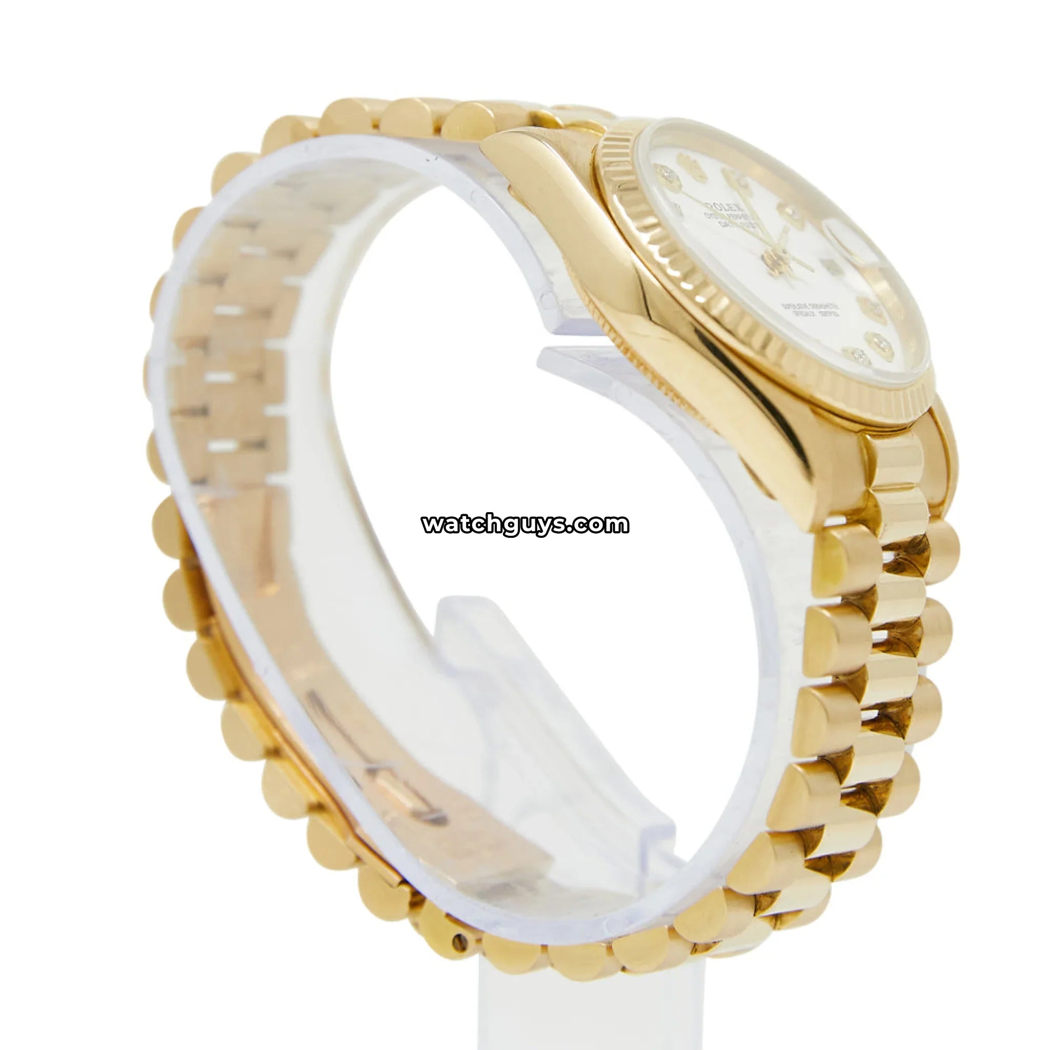 Rolex Datejust 68278 White Diamond President