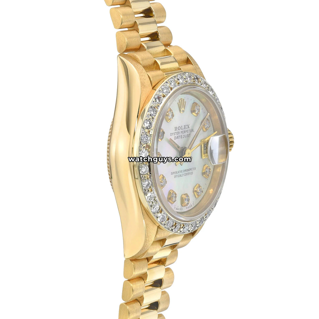 Rolex Datejust 69138 Diamond MOP