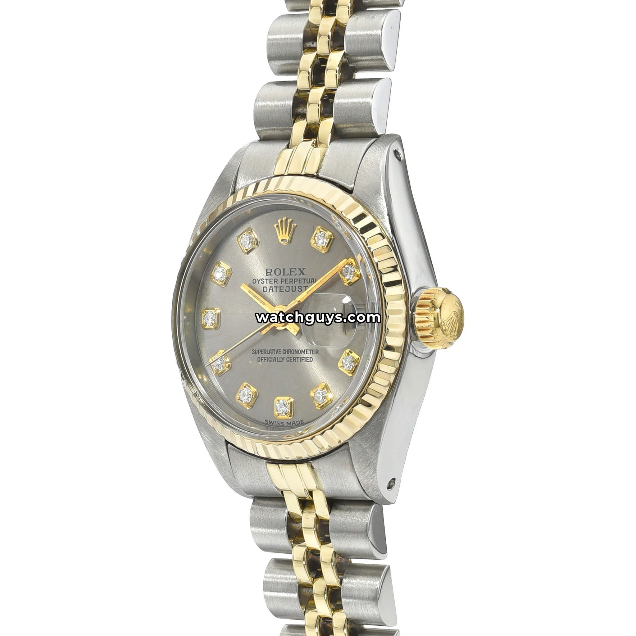 Rolex Datejust 6917 Silver Diamond