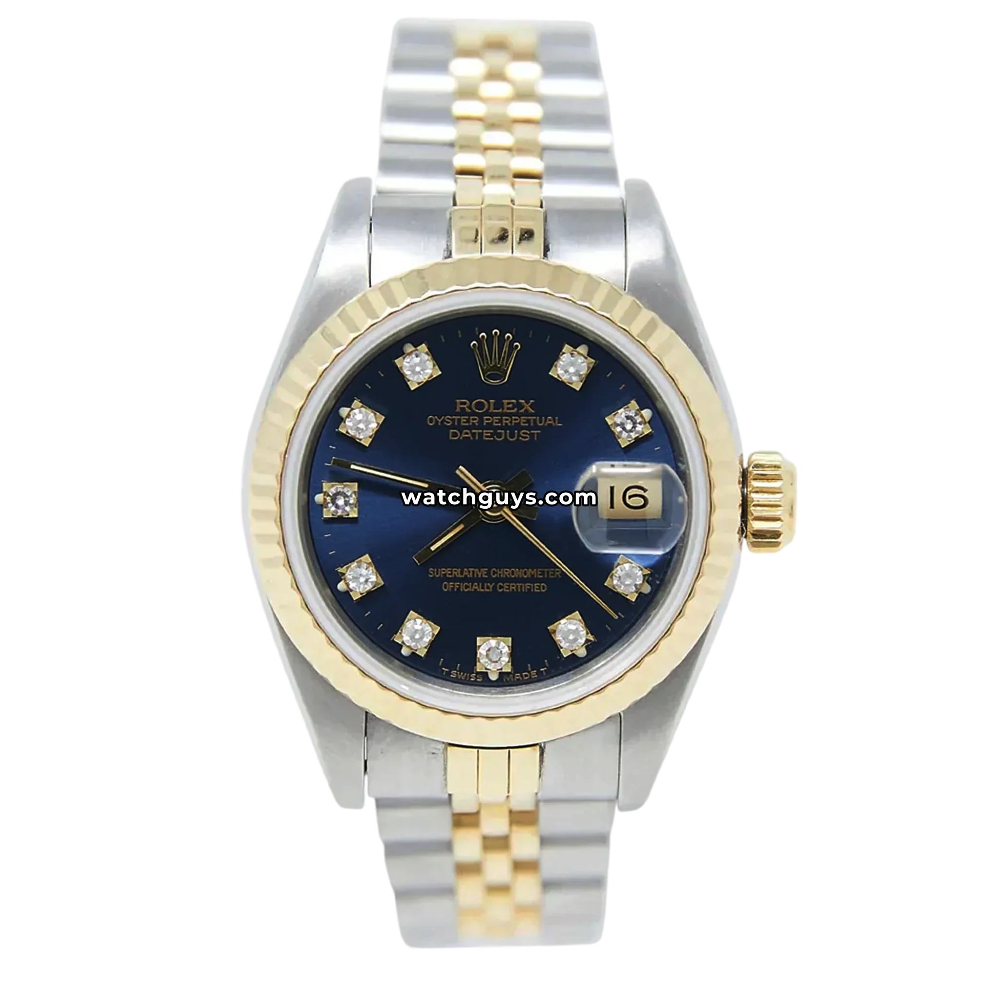 Rolex Datejust 69173 Blue Diamond Jubilee