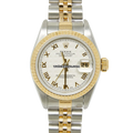 Rolex Datejust 69173 Ivory Pyramid Roman