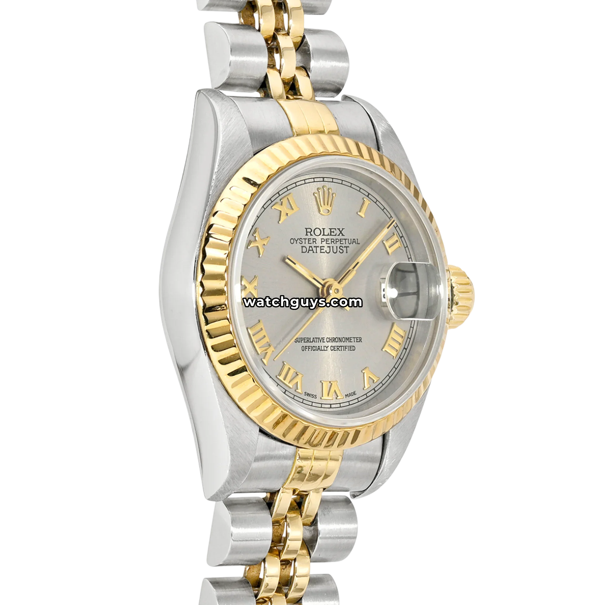 Rolex Datejust 69173 Silver Roman Jubilee