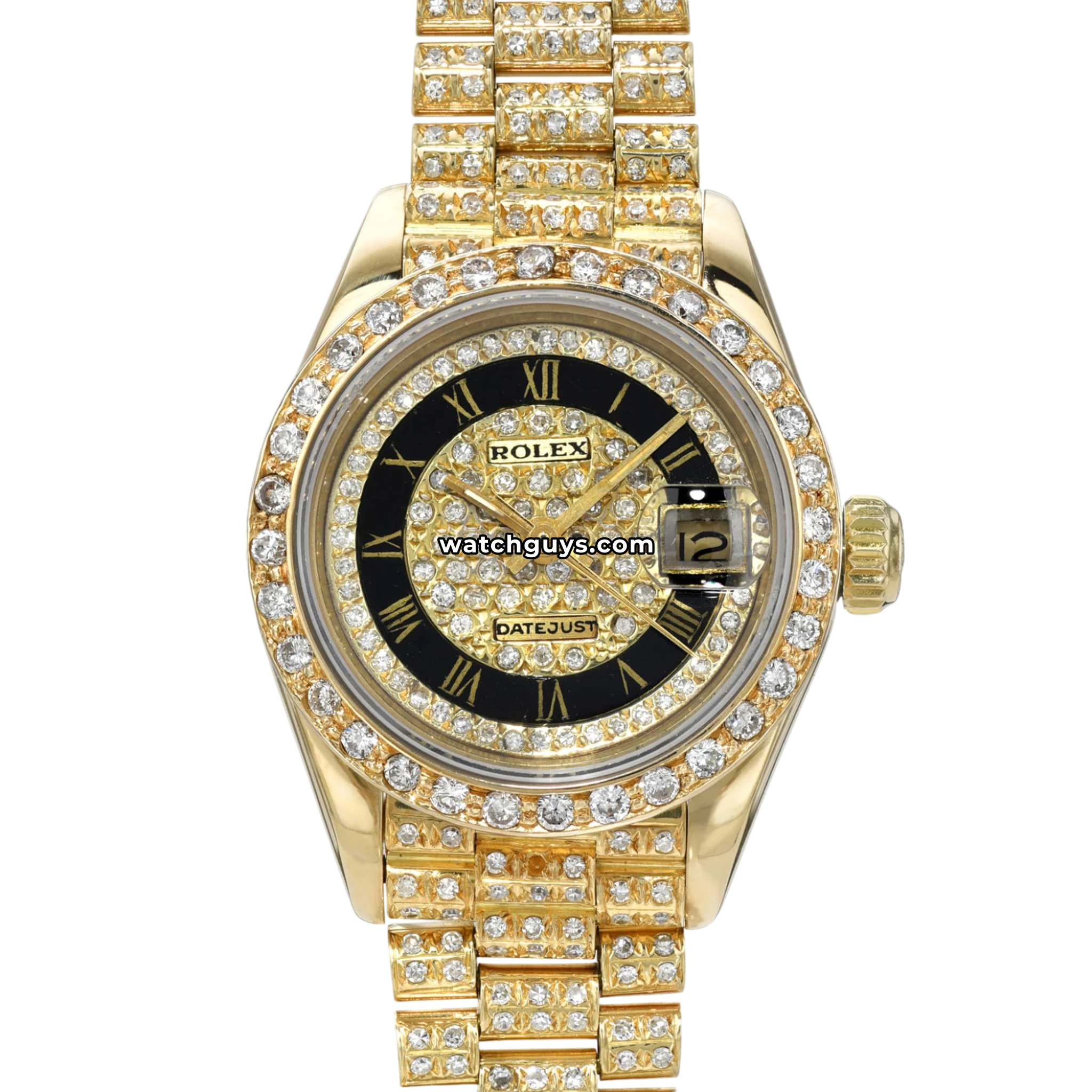 Rolex Datejust 69178 President Diamond