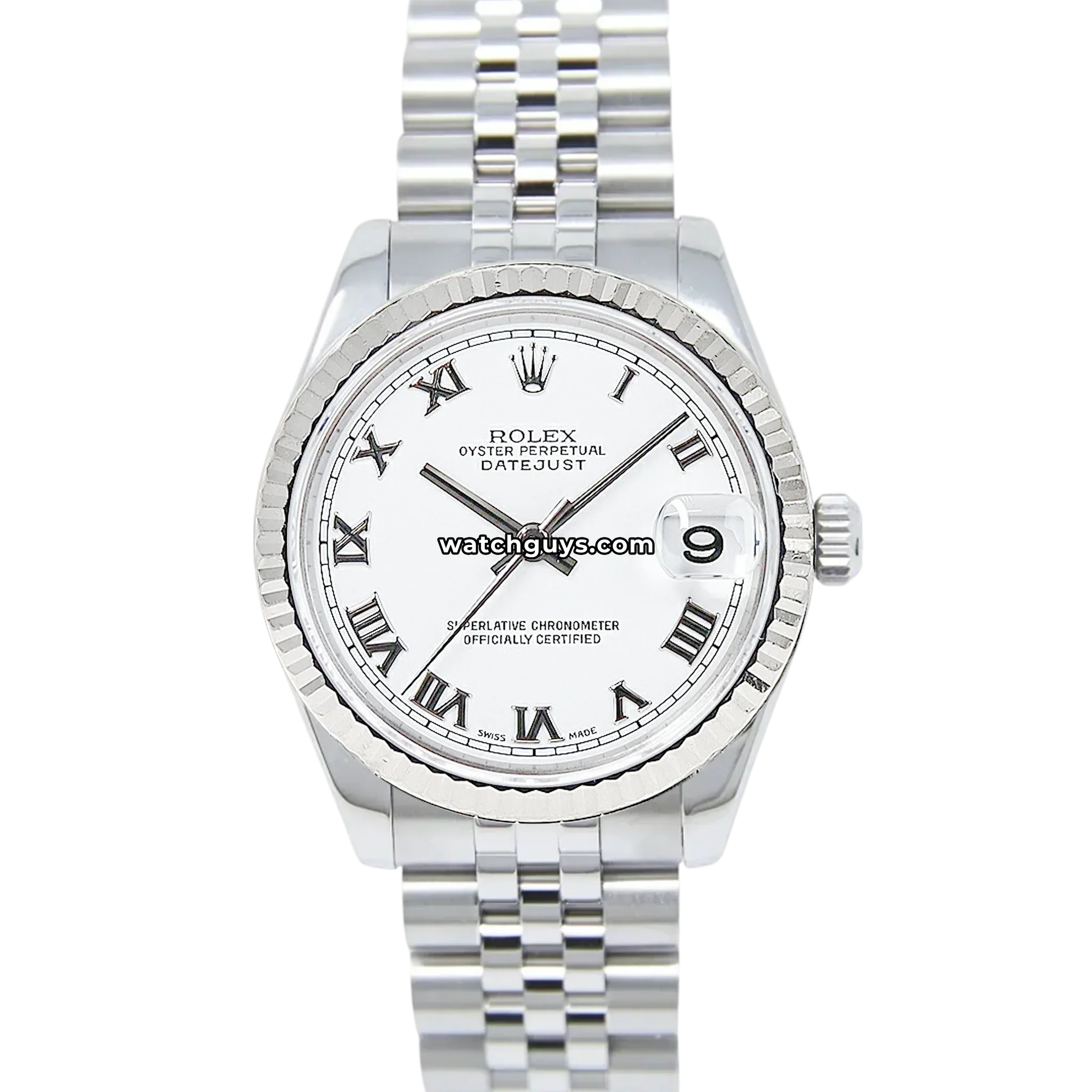 Rolex Datejust 78274 White Roman Jubilee