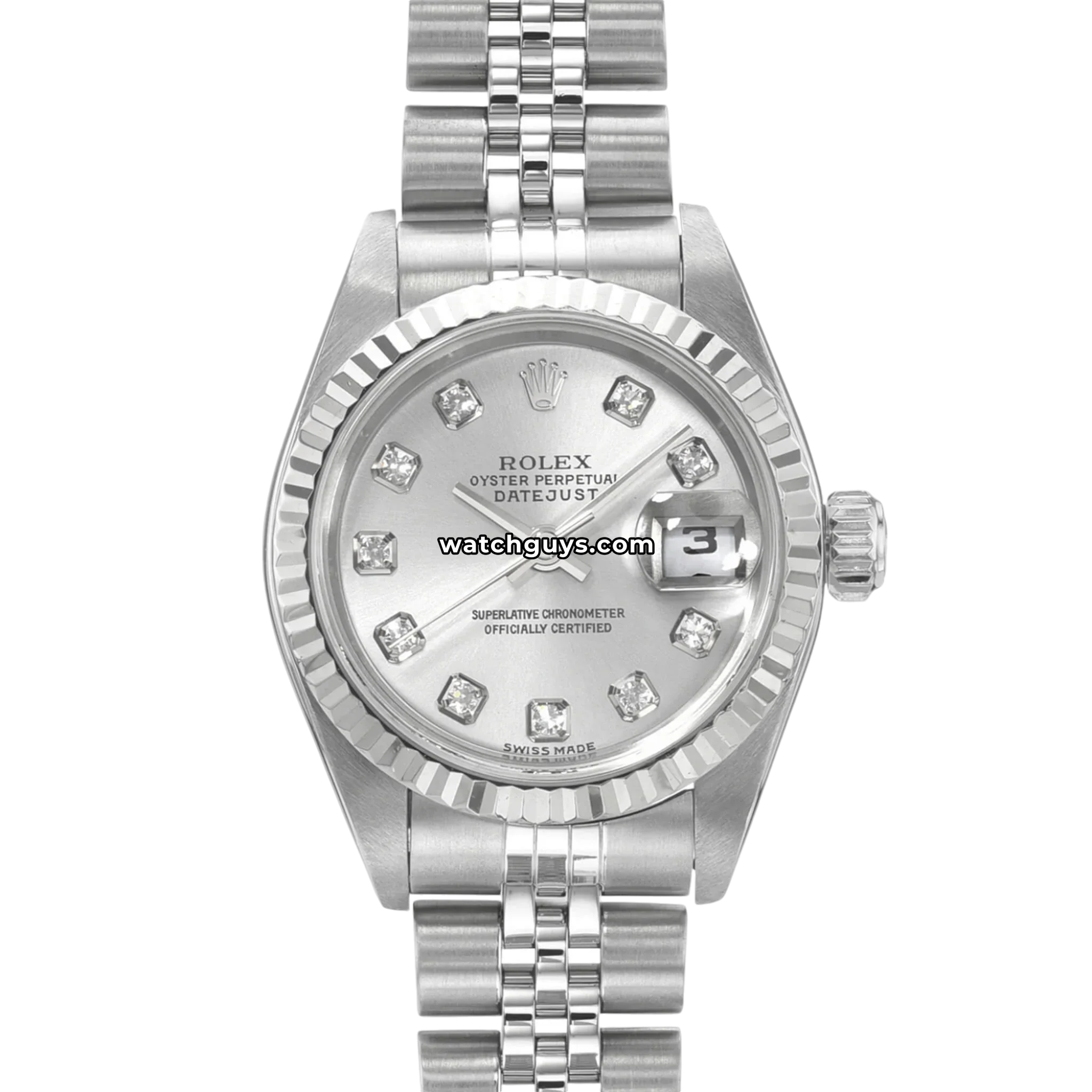 Rolex Datejust 79174 Silver Diamond