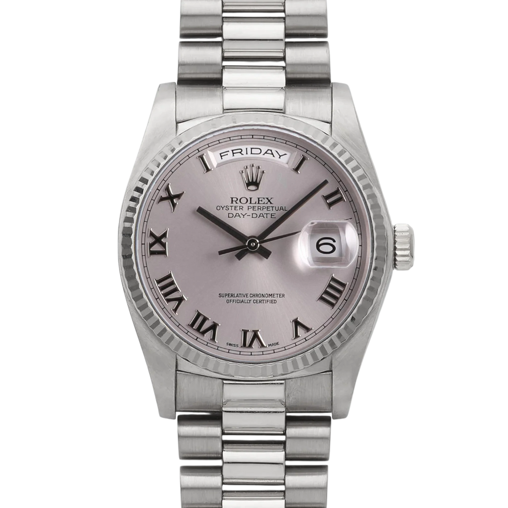 Rolex Day-Date 118239 Rhodium Roman