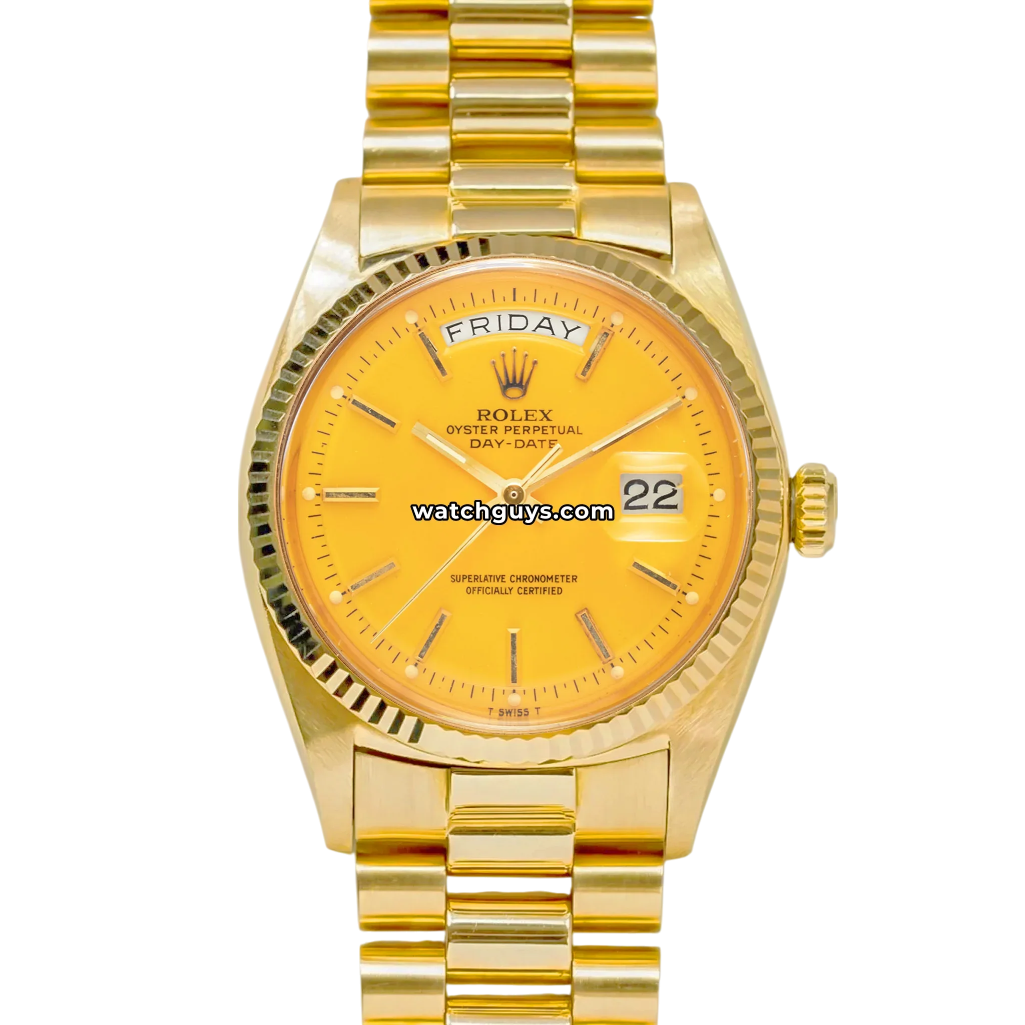 Rolex Day-Date 1803 Yellow Stella