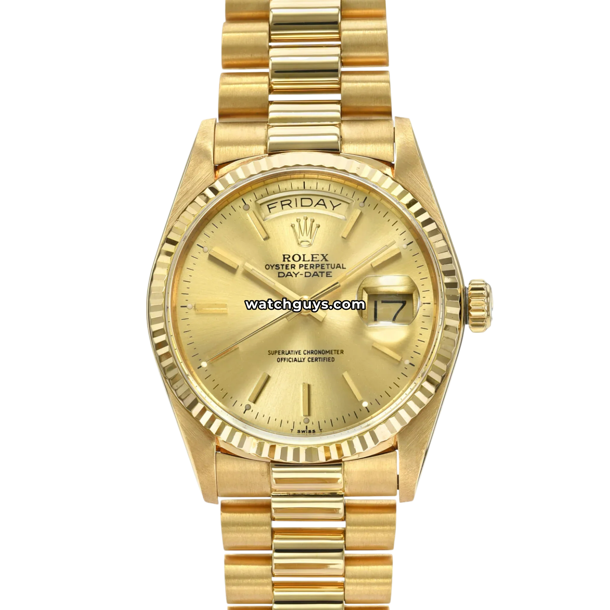 Rolex Day-Date 18038 Champagne