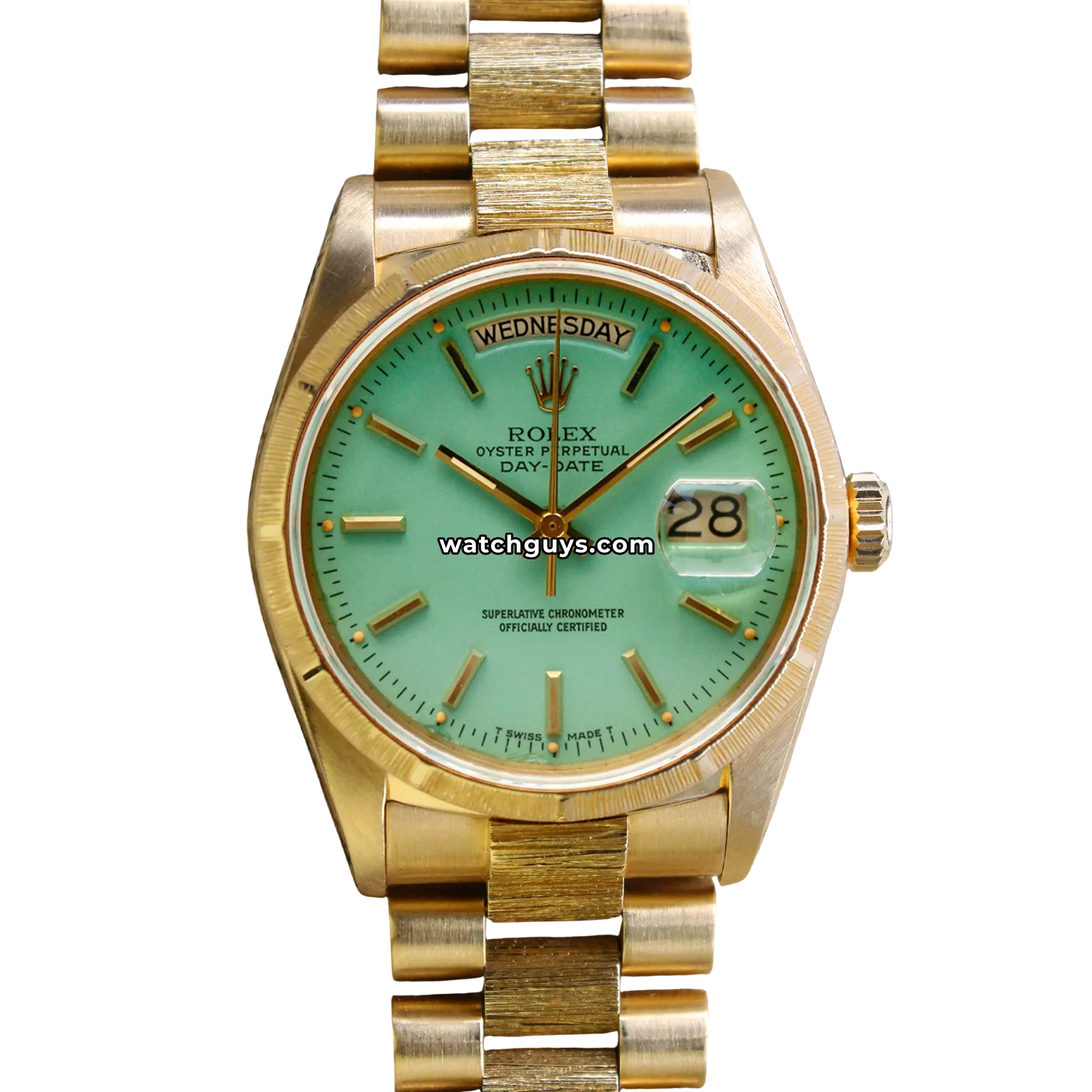 Rolex Day-Date 18078 Seafoam Stella