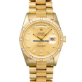 Rolex Day-Date 18308 Champagne Diamond