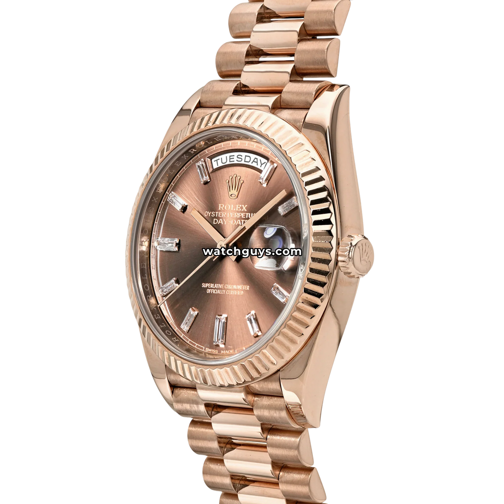 Rolex Day-Date 228235 Chocolate Diamond