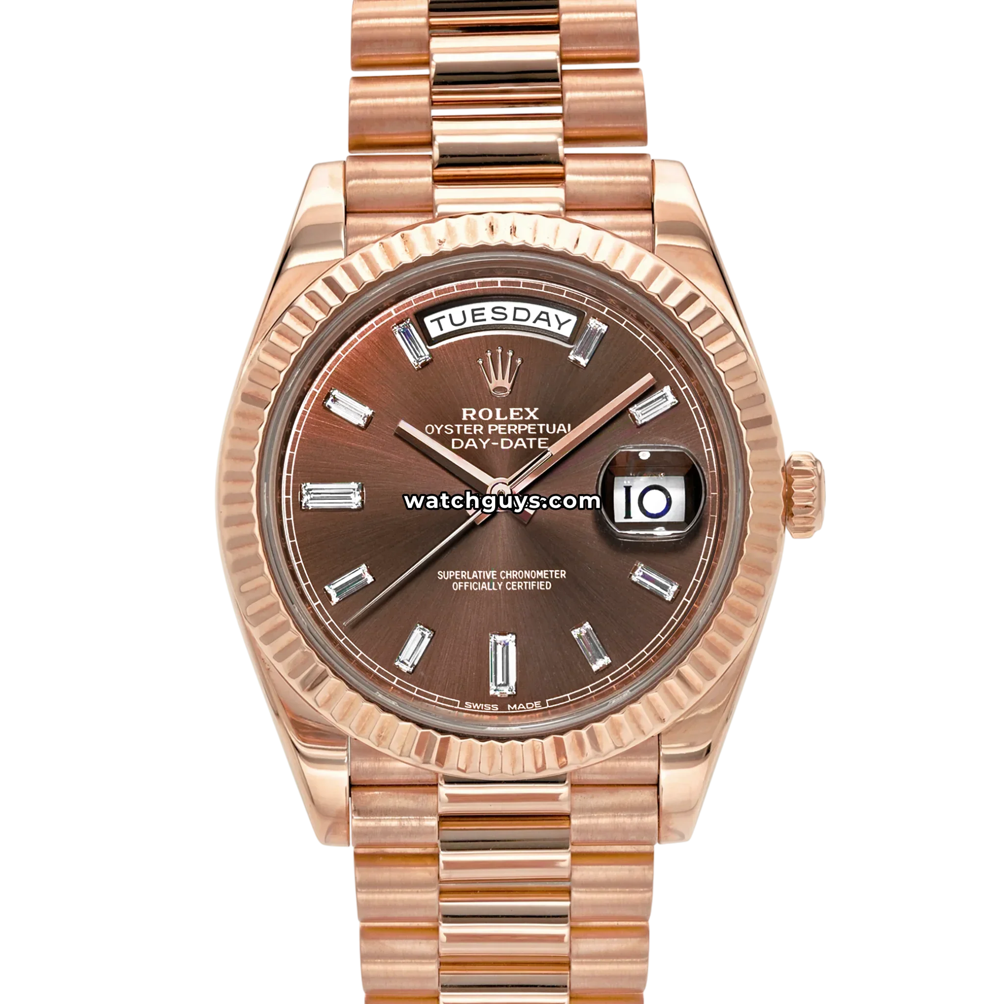 Rolex Day-Date 228235 Chocolate Diamond