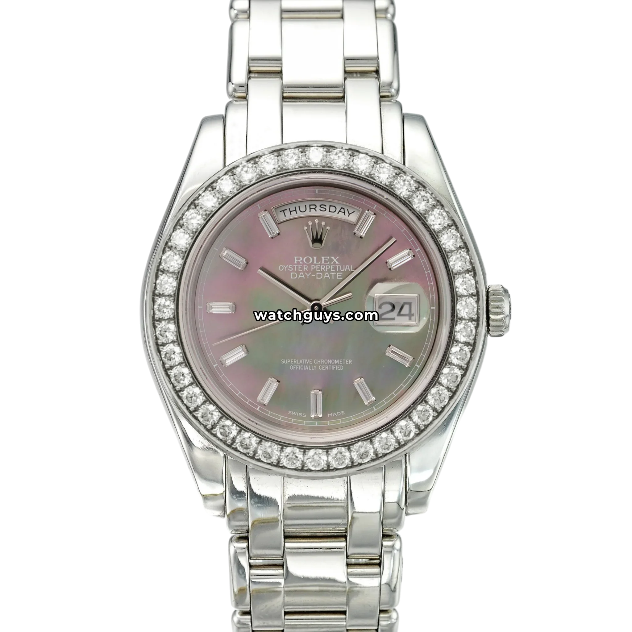 Rolex Day-Date Masterpiece 18946 Mother of Pearl
