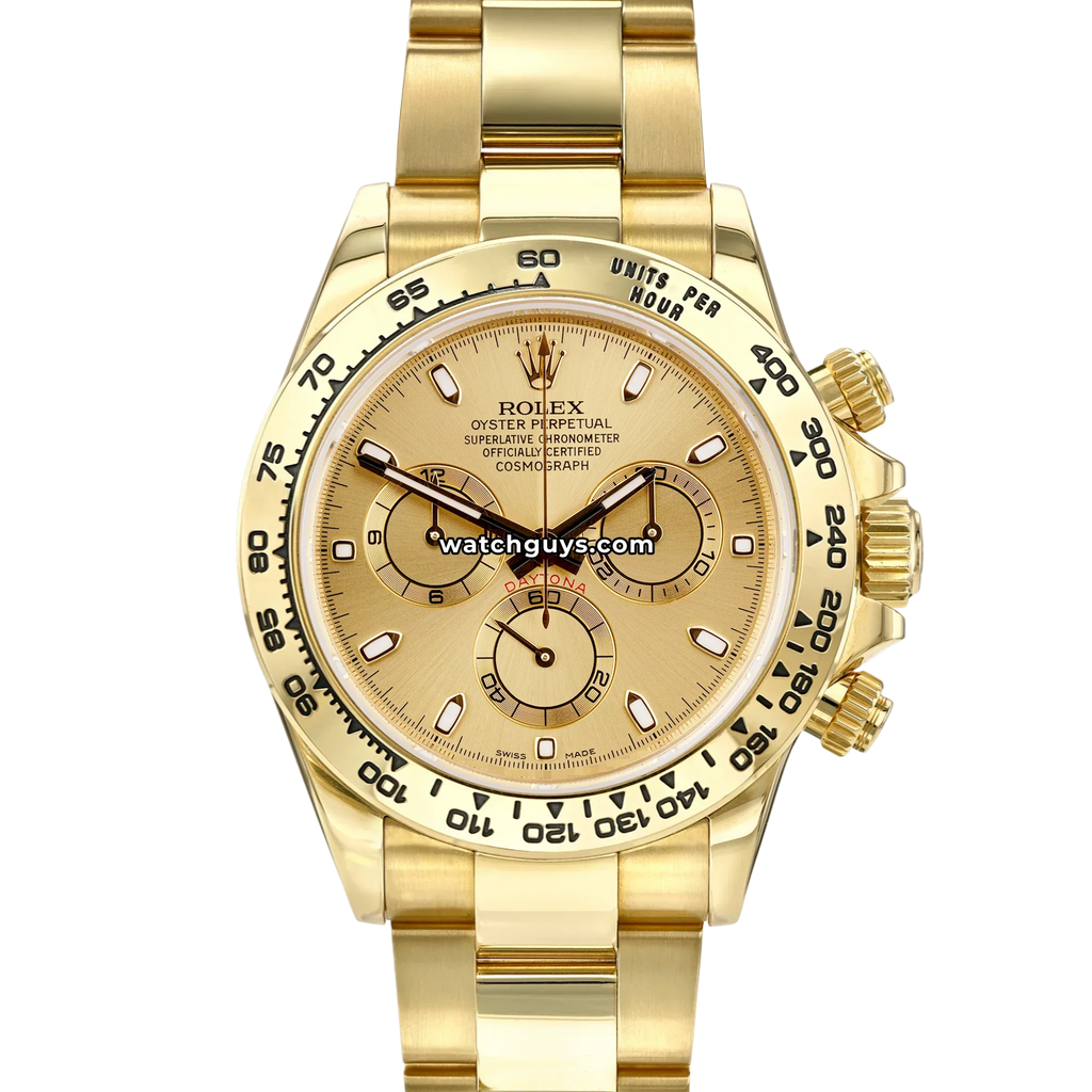 Rolex Daytona 116508 Champagne Index