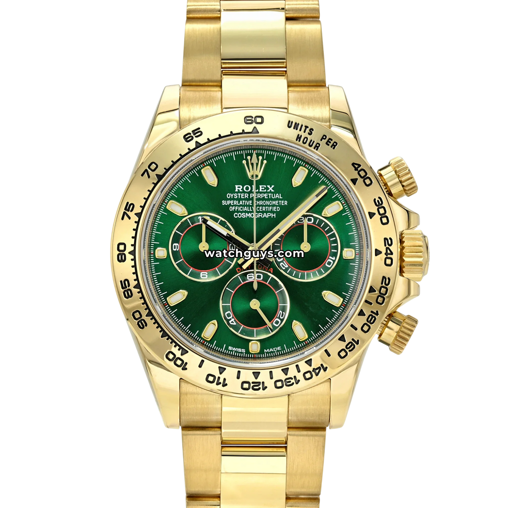 Rolex Daytona 116508 John Mayer Green