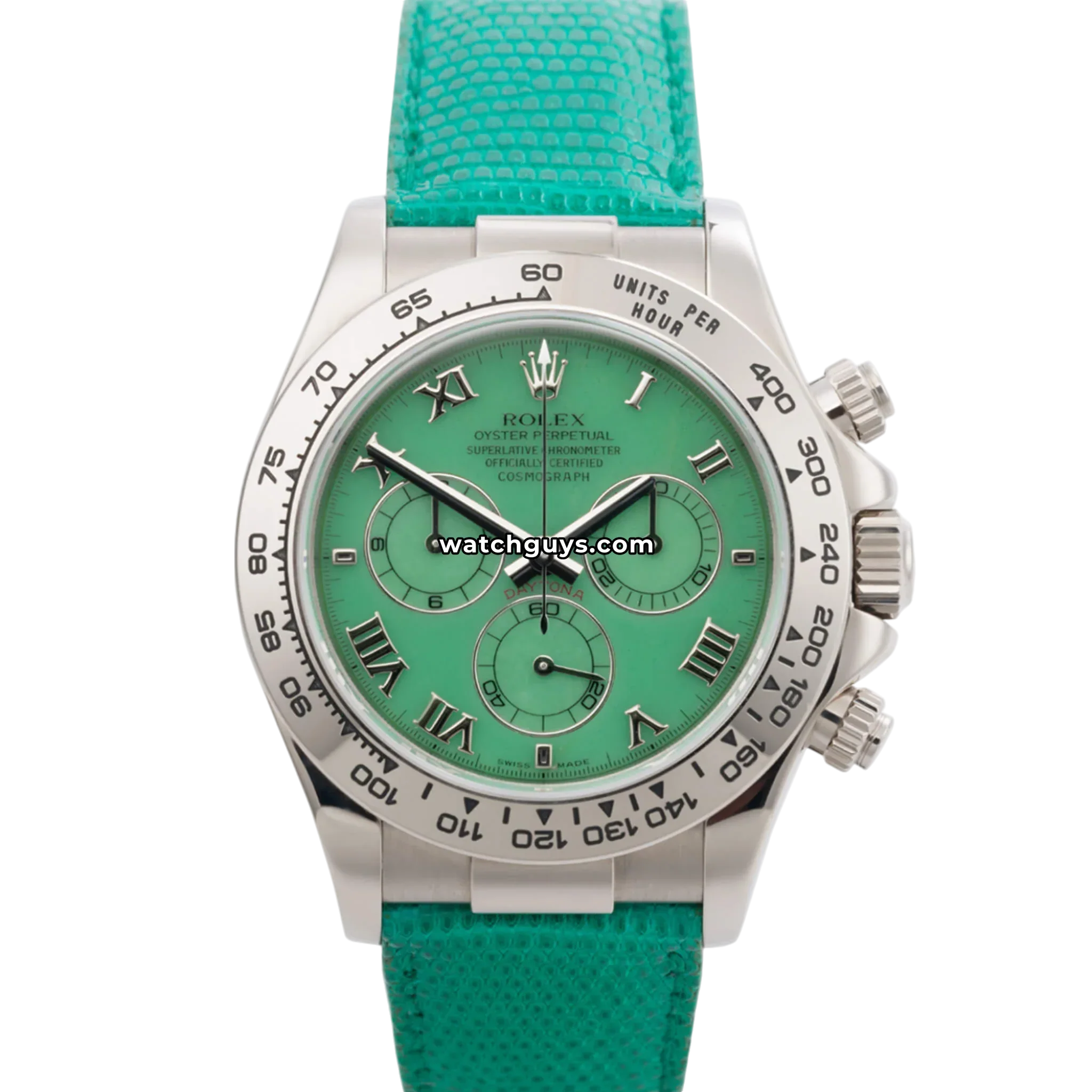Rolex Daytona Beach 116519 Green Chrysoprase