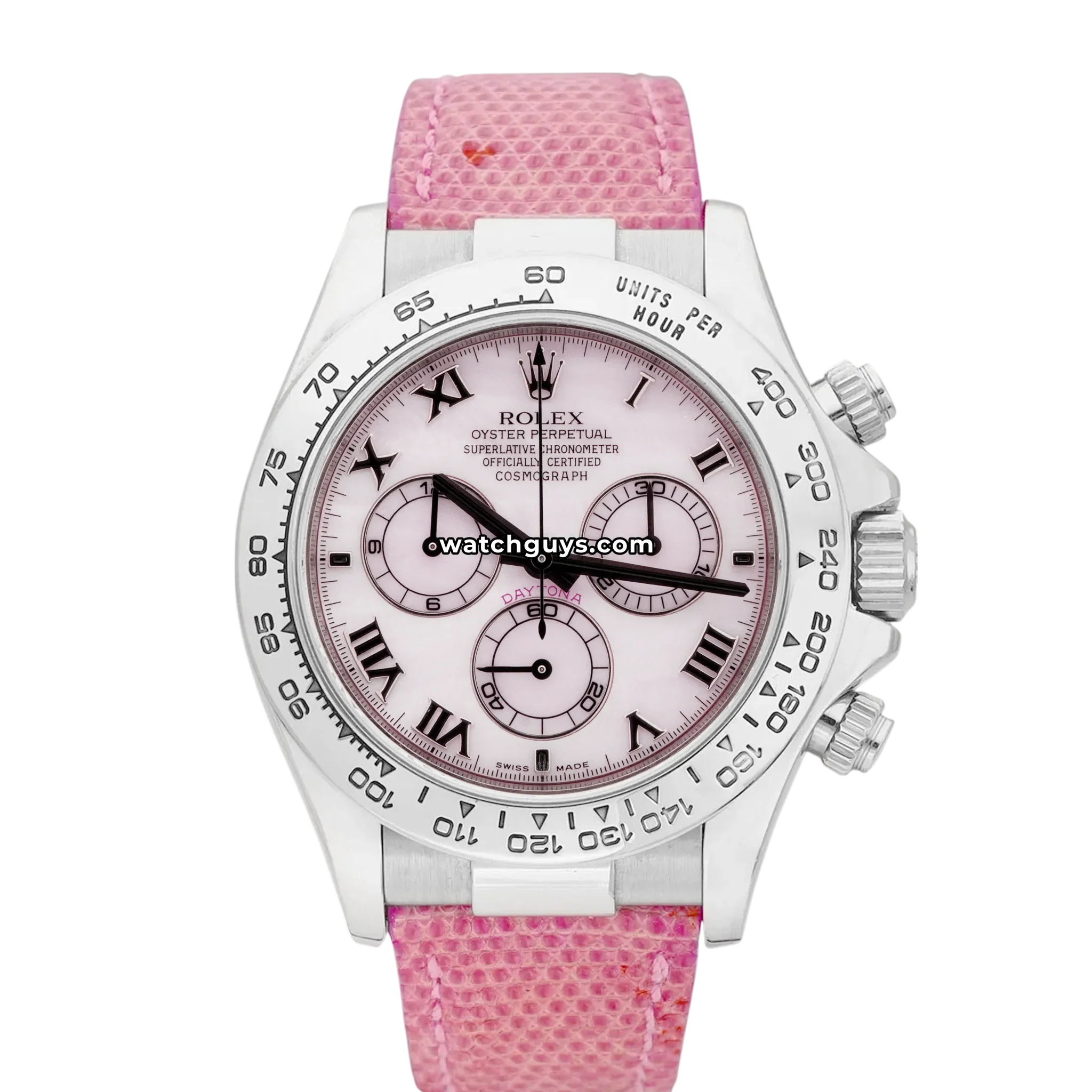Rolex Daytona Beach 116519 Pink Mother-of-Pearl