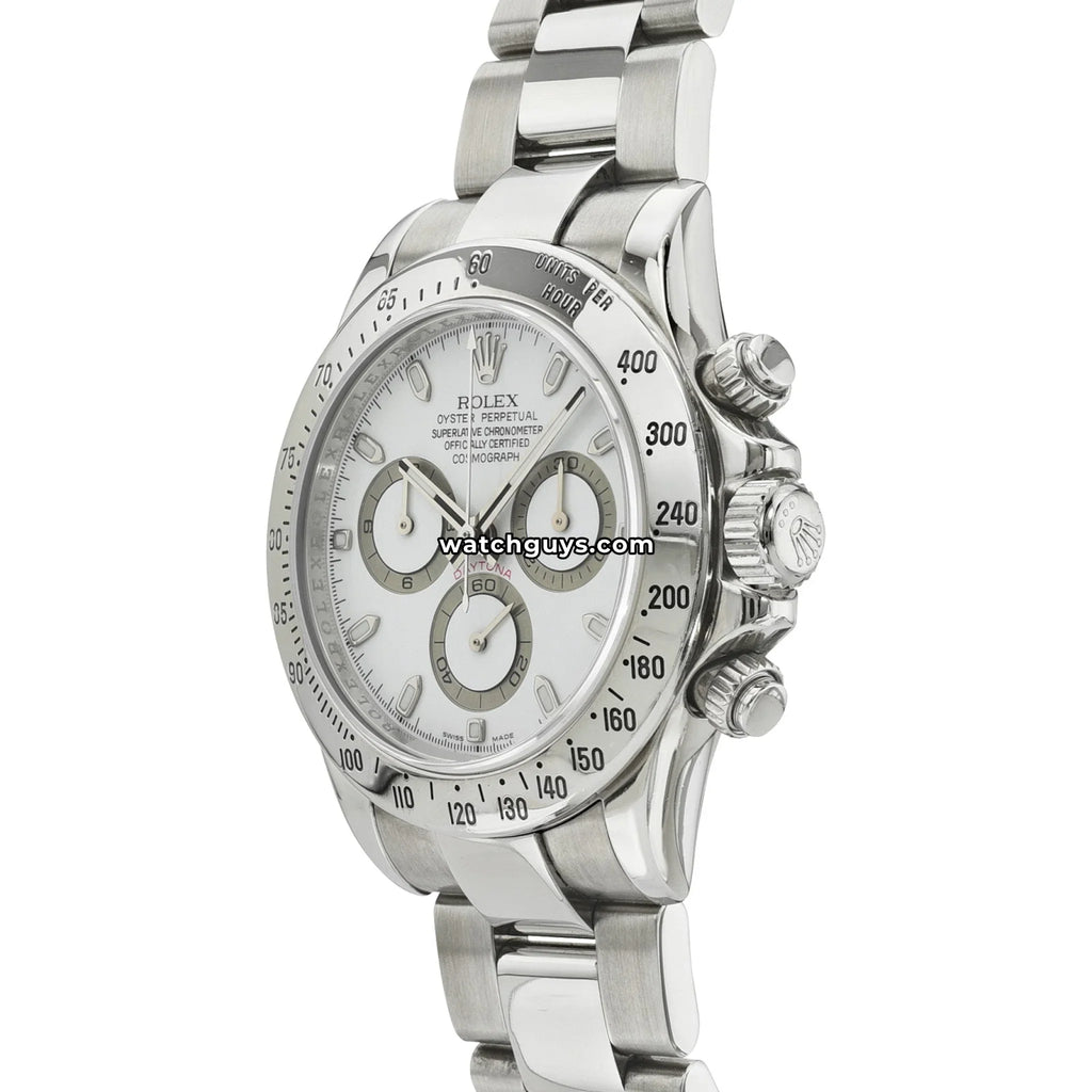 Rolex Daytona 116520 White