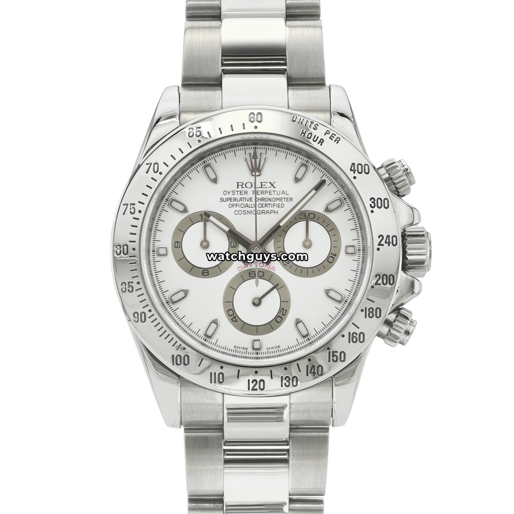 Rolex Daytona 116520 White