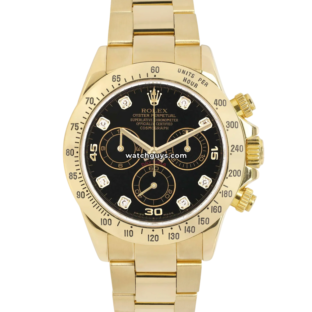 Rolex Daytona 116528 Black Diamond