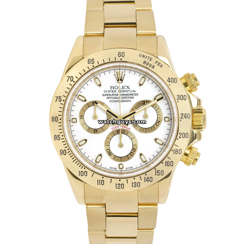 Rolex Daytona 116528 Yellow Gold