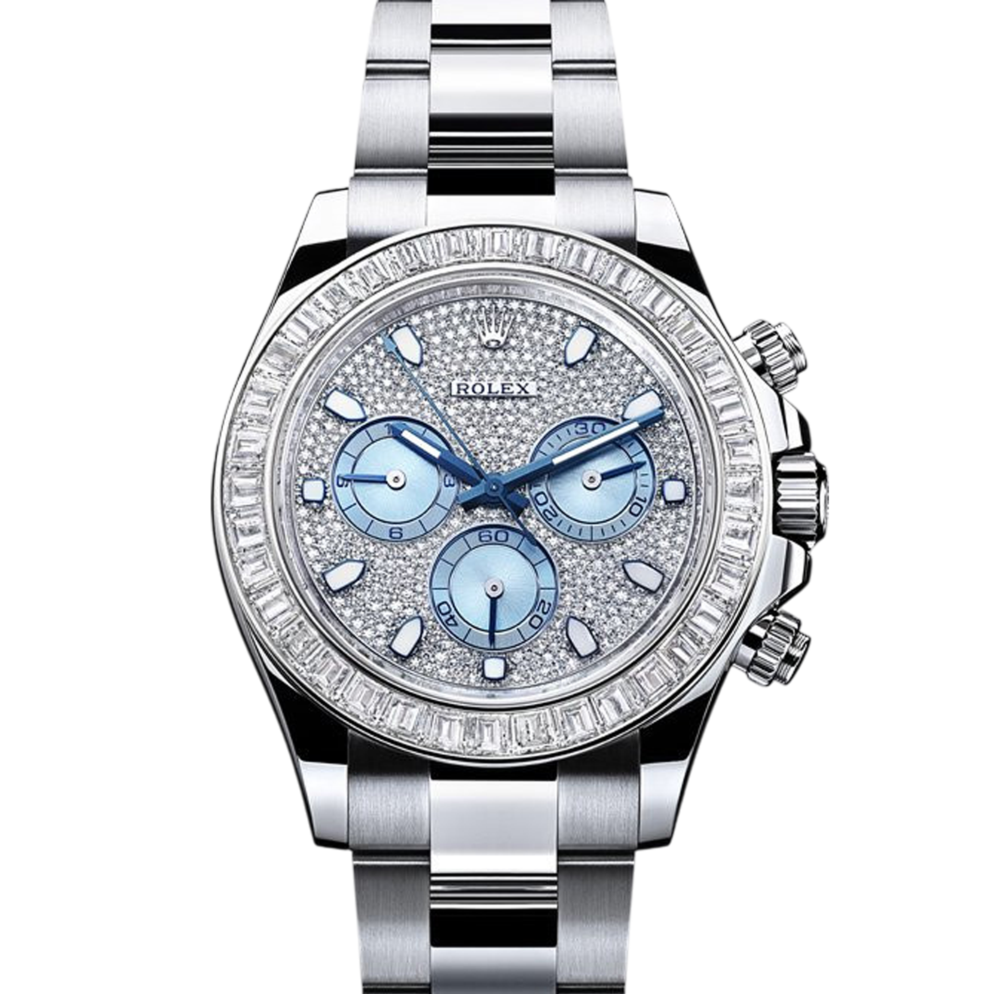 Rolex Daytona 116576TBR Platinum Pavé