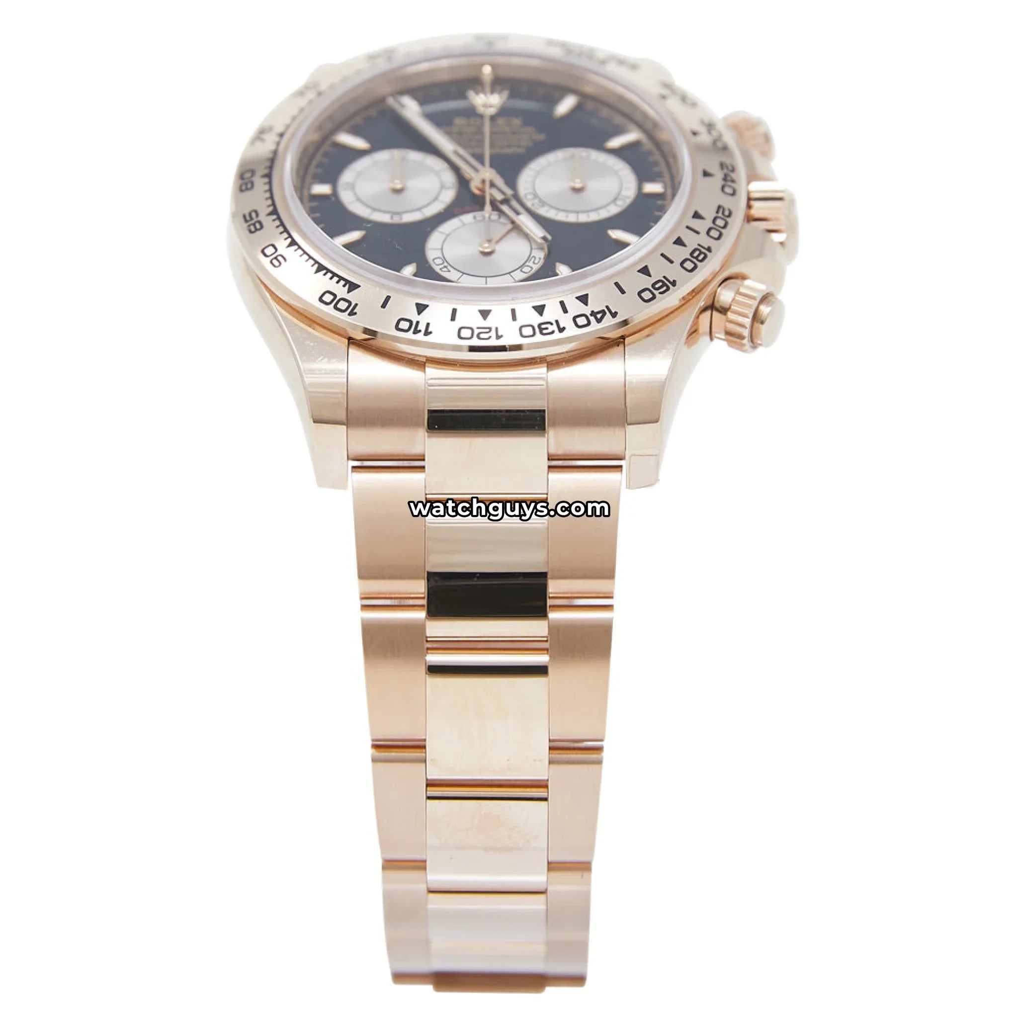 Rolex Daytona 126505 Black Index Rose Gold
