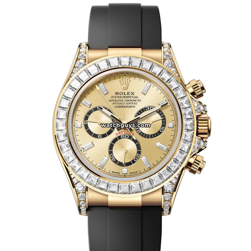 Rolex Daytona 126538TBR Champagne Diamond Oysterflex