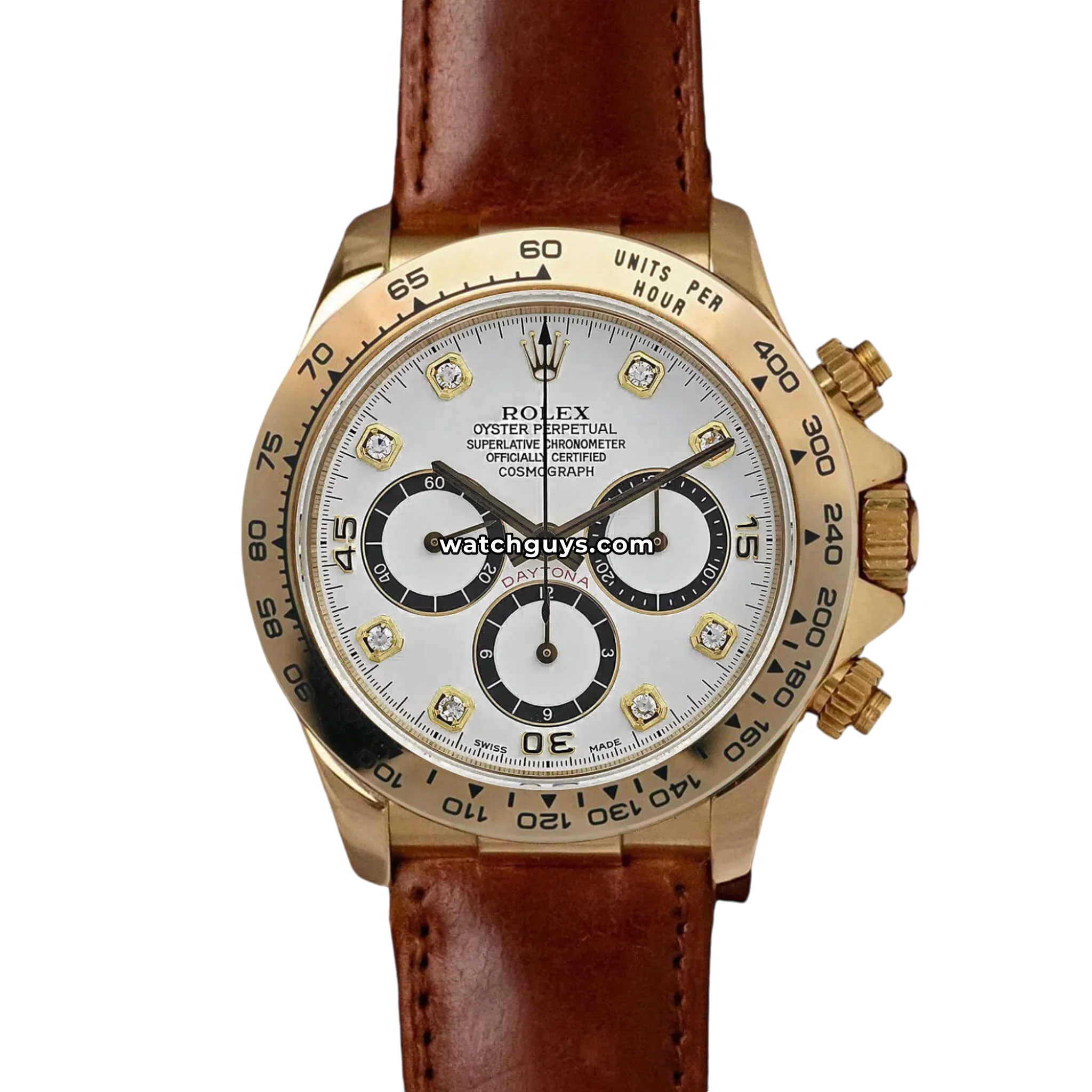 Rolex Daytona 16518 Panda Diamond