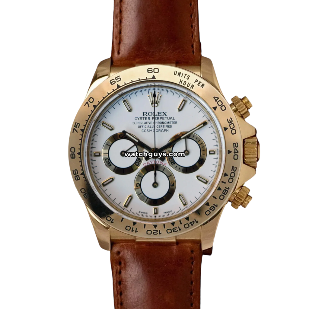 Rolex Daytona 16518 White