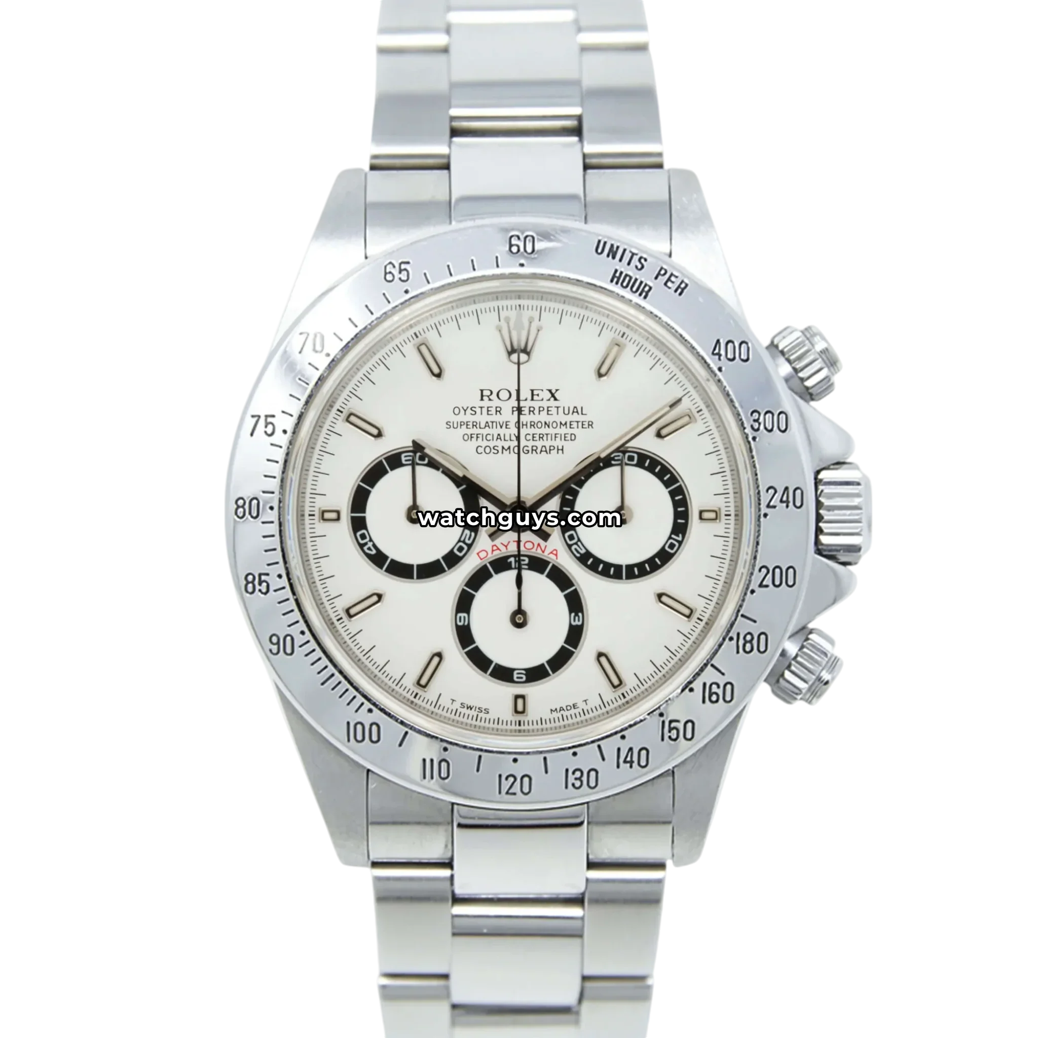Rolex Daytona Zenith 16520 White