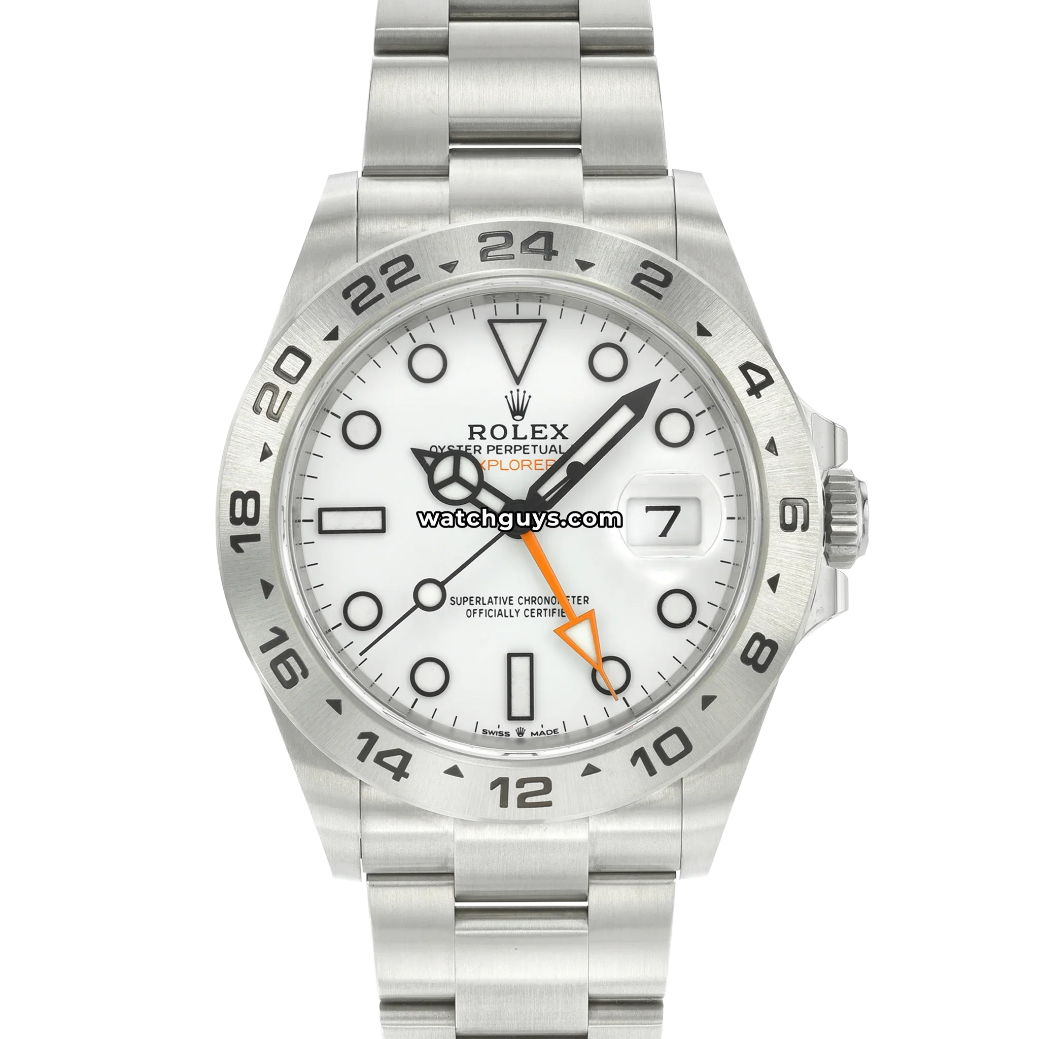 Rolex Explorer 226570 White Stainless Steel