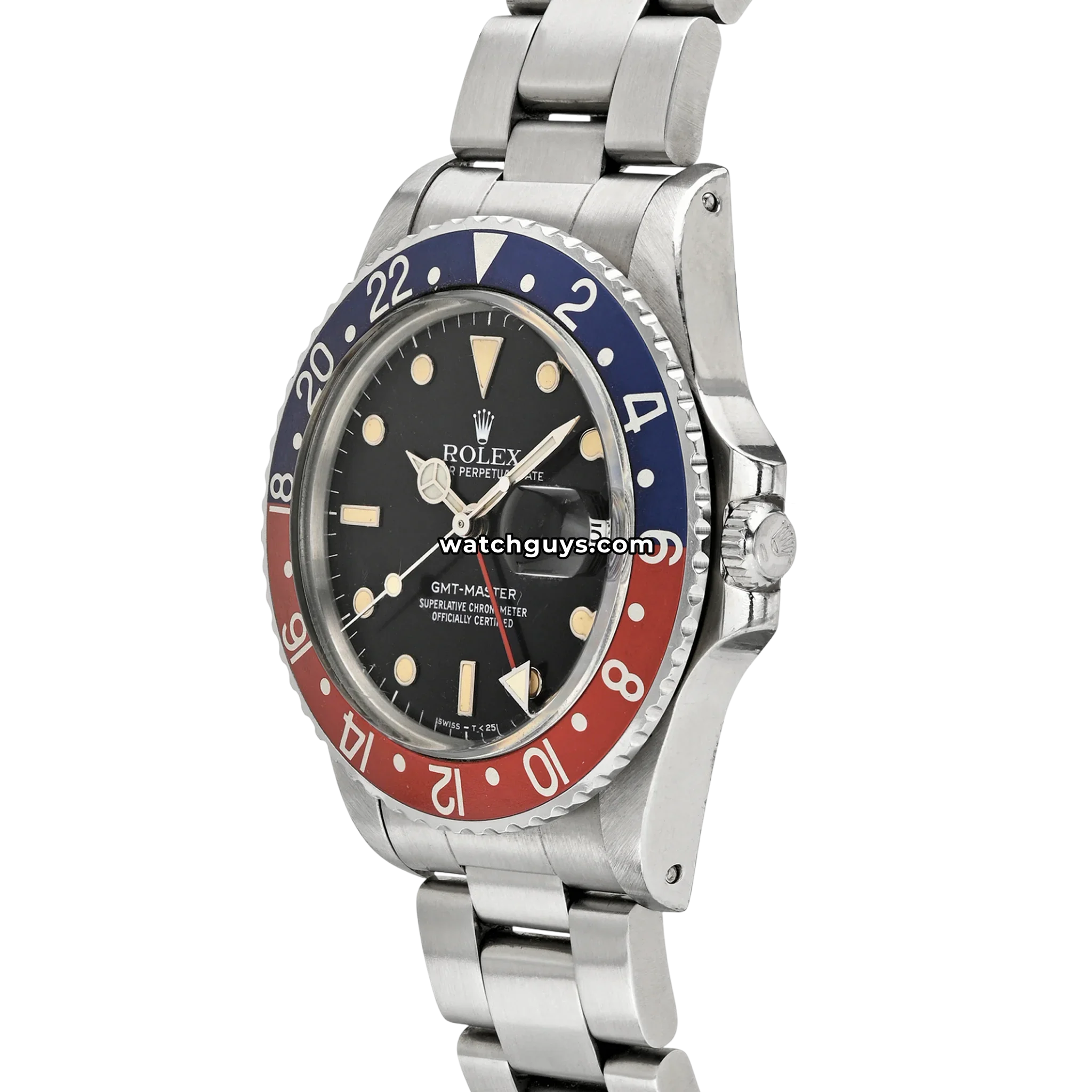 Rolex GMT-Master 16750 Pepsi Matte Dial
