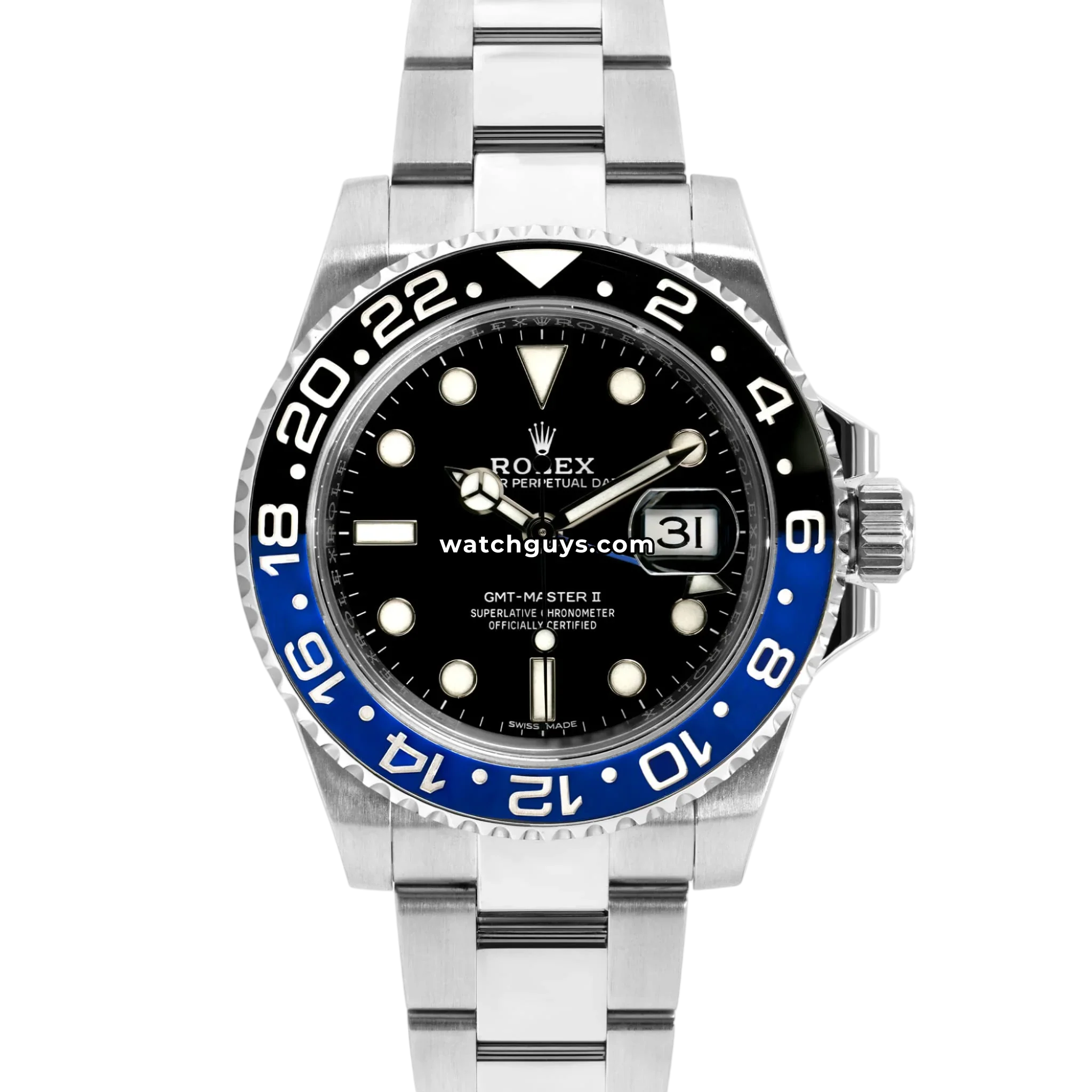 Rolex GMT-Master II 116710BLNR Batman Oyster