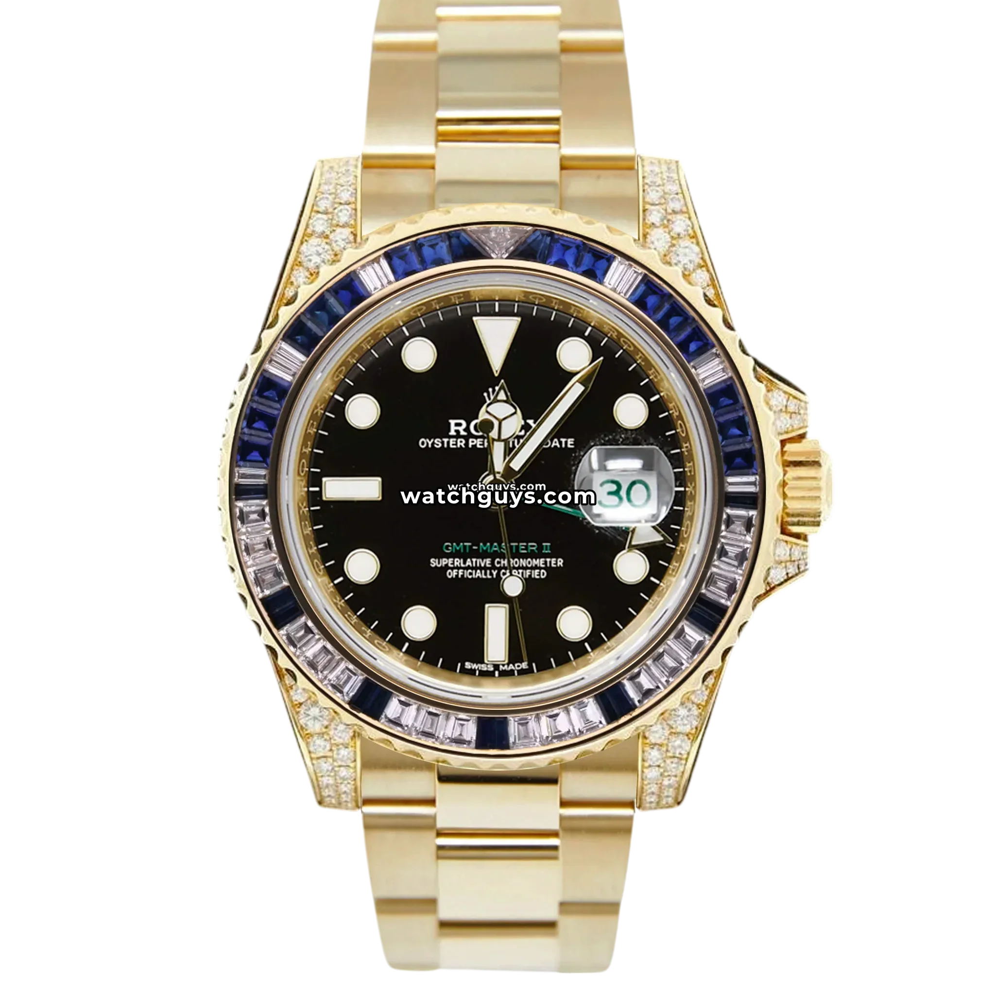 Rolex GMT-Master II 116758SA 18K Yellow Gold