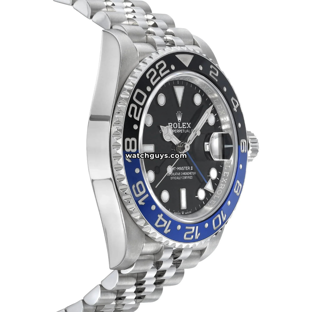 Rolex GMT-Master II 126710BLNR Batgirl Stainless Steel Jubilee