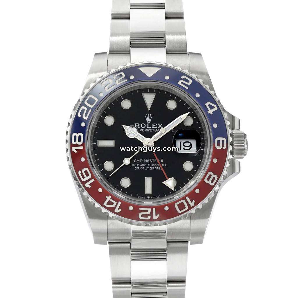 Rolex GMT-Master II 126710BLRO Pepsi Stainless Steel Oyster