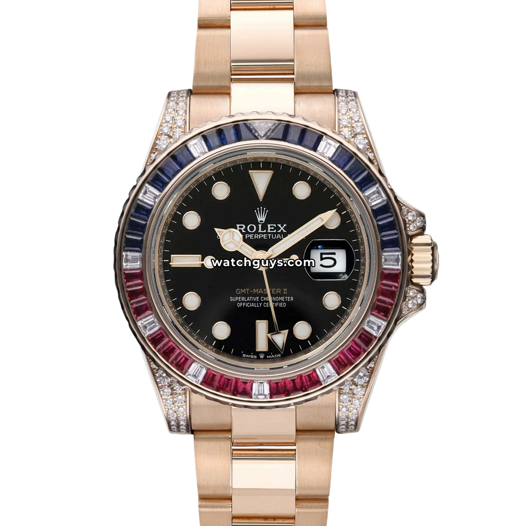 Rolex GMT-Master II 126755SARU 18K Rose Gold