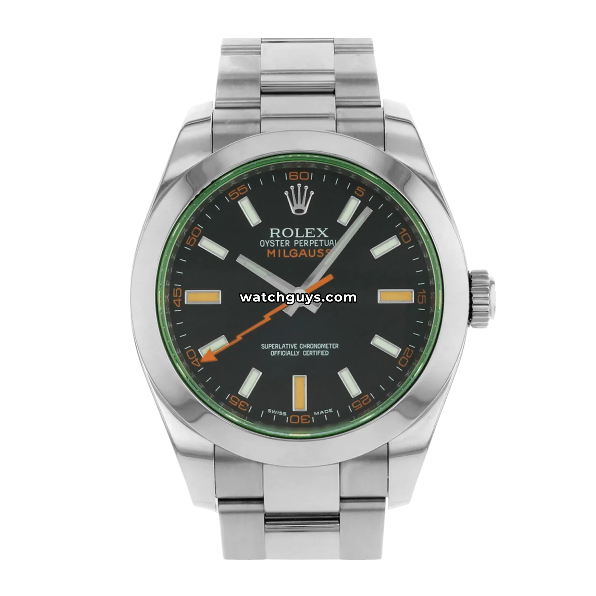 Rolex Milgauss 116400V Black Oyster