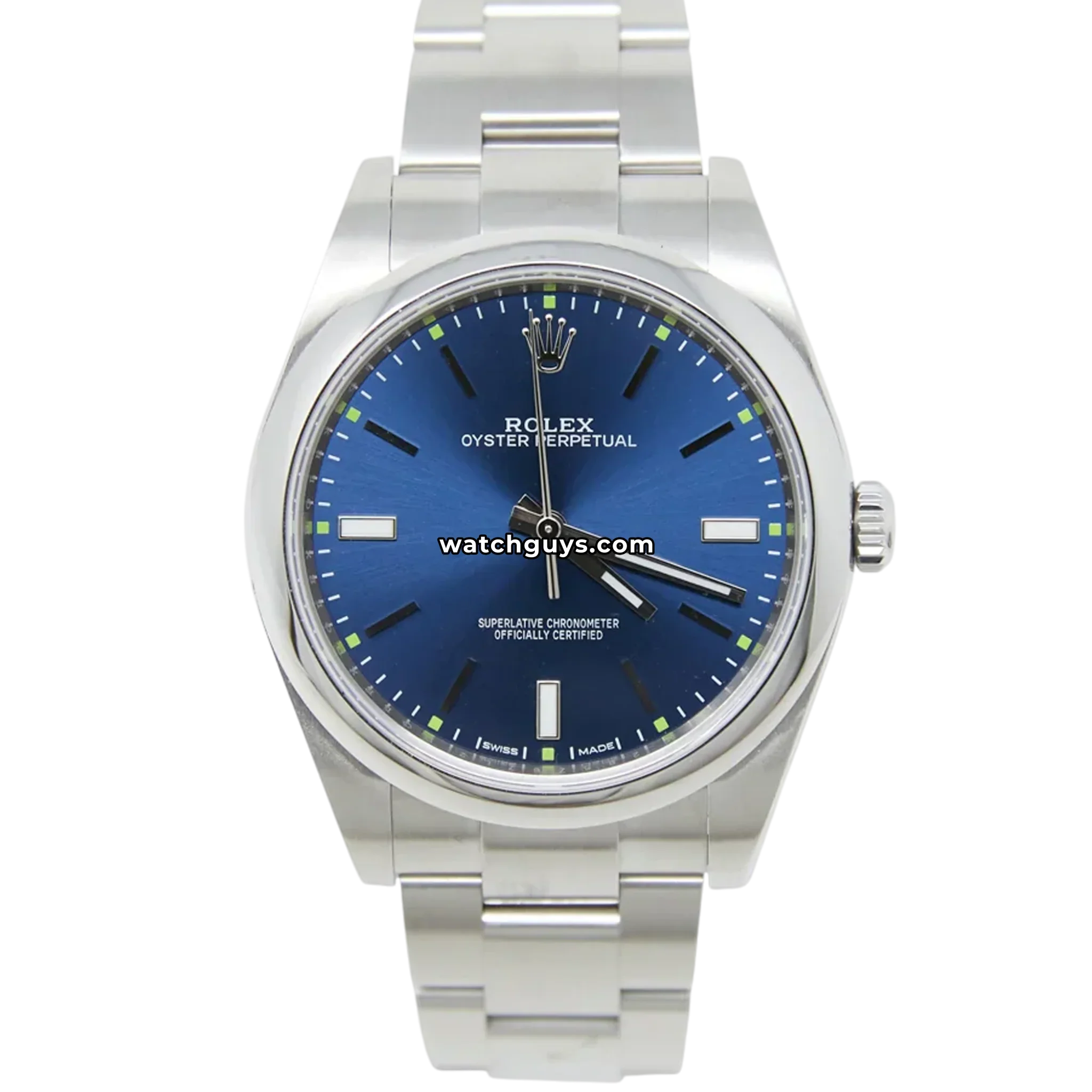 Rolex Oyster Perpetual 114300 Blue