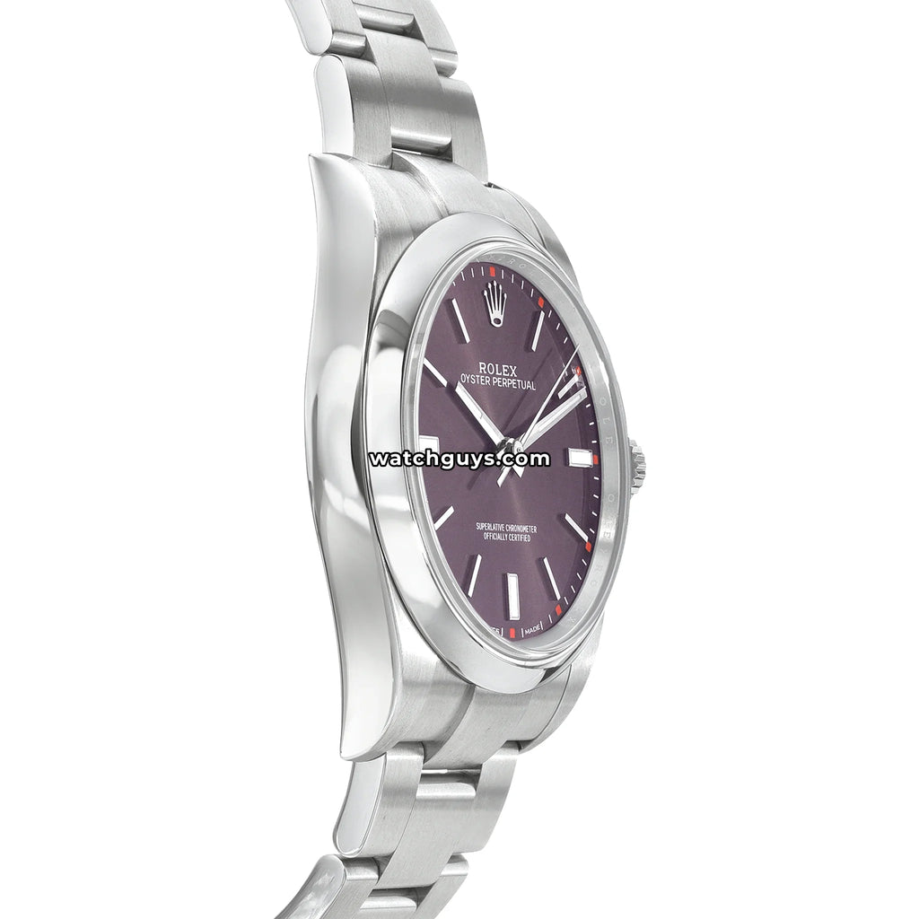 Rolex Oyster Perpetual 114300 Red Grape