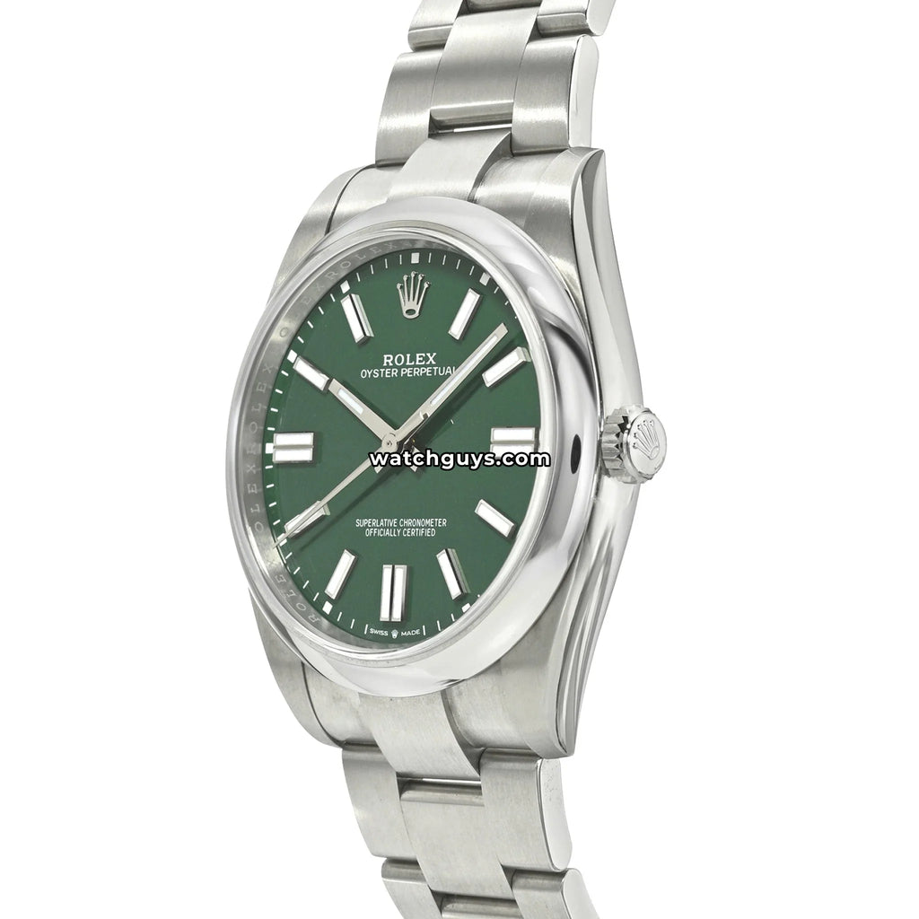 Rolex Oyster Perpetual 124300 Green Index